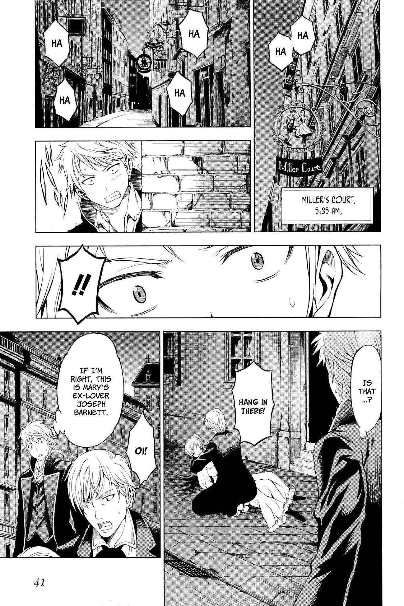 Toki no Shoushitsu Ukeoinin Chapter 1 page 43 - Chapter 1: Case 1 - Jack the Ripper