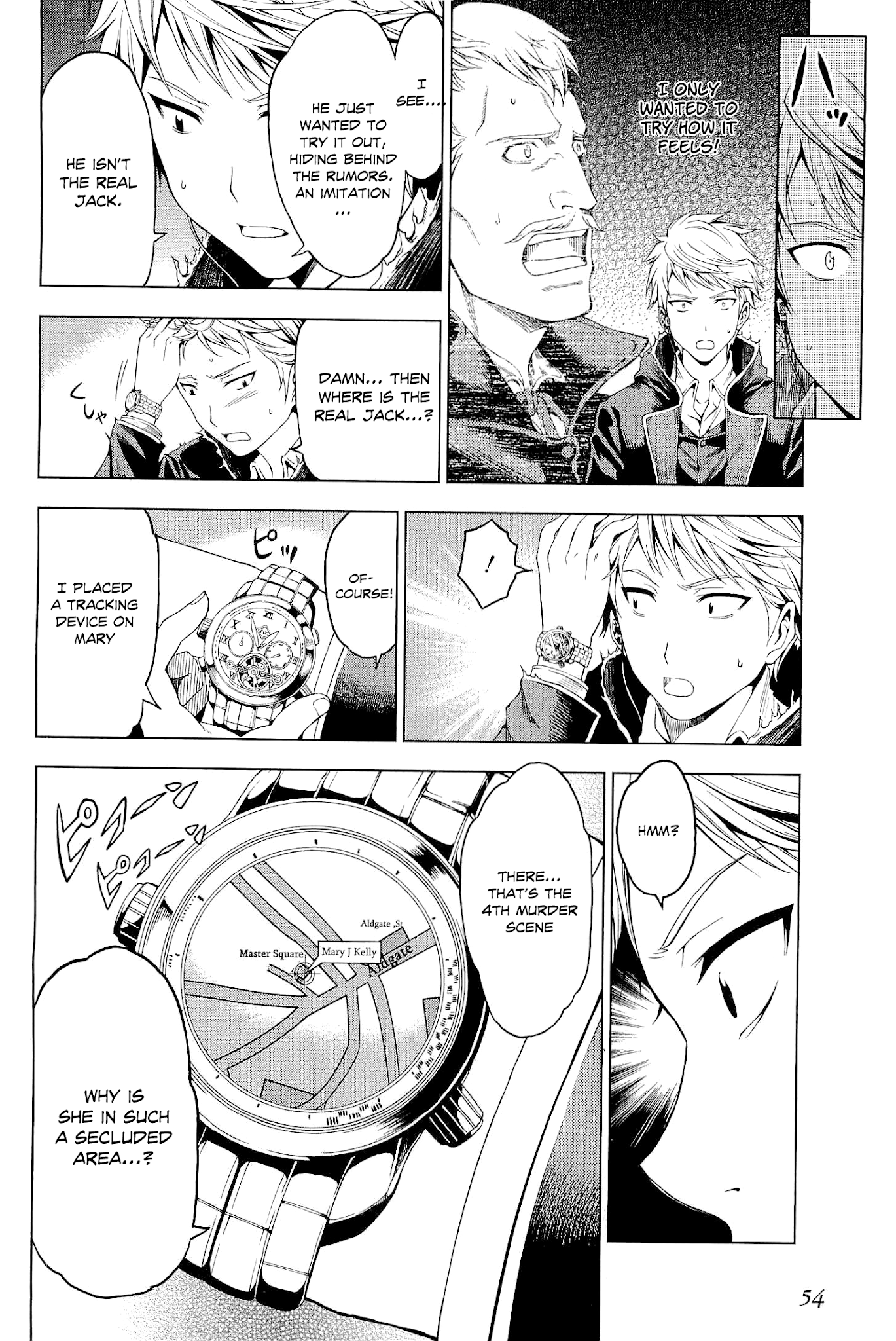 Toki no Shoushitsu Ukeoinin Chapter 1 page 56 - Chapter 1: Case 1 - Jack the Ripper
