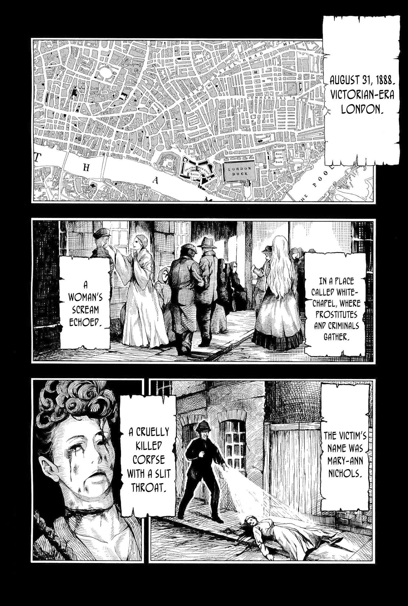 Toki no Shoushitsu Ukeoinin Chapter 1 page 6 - Chapter 1: Case 1 - Jack the Ripper