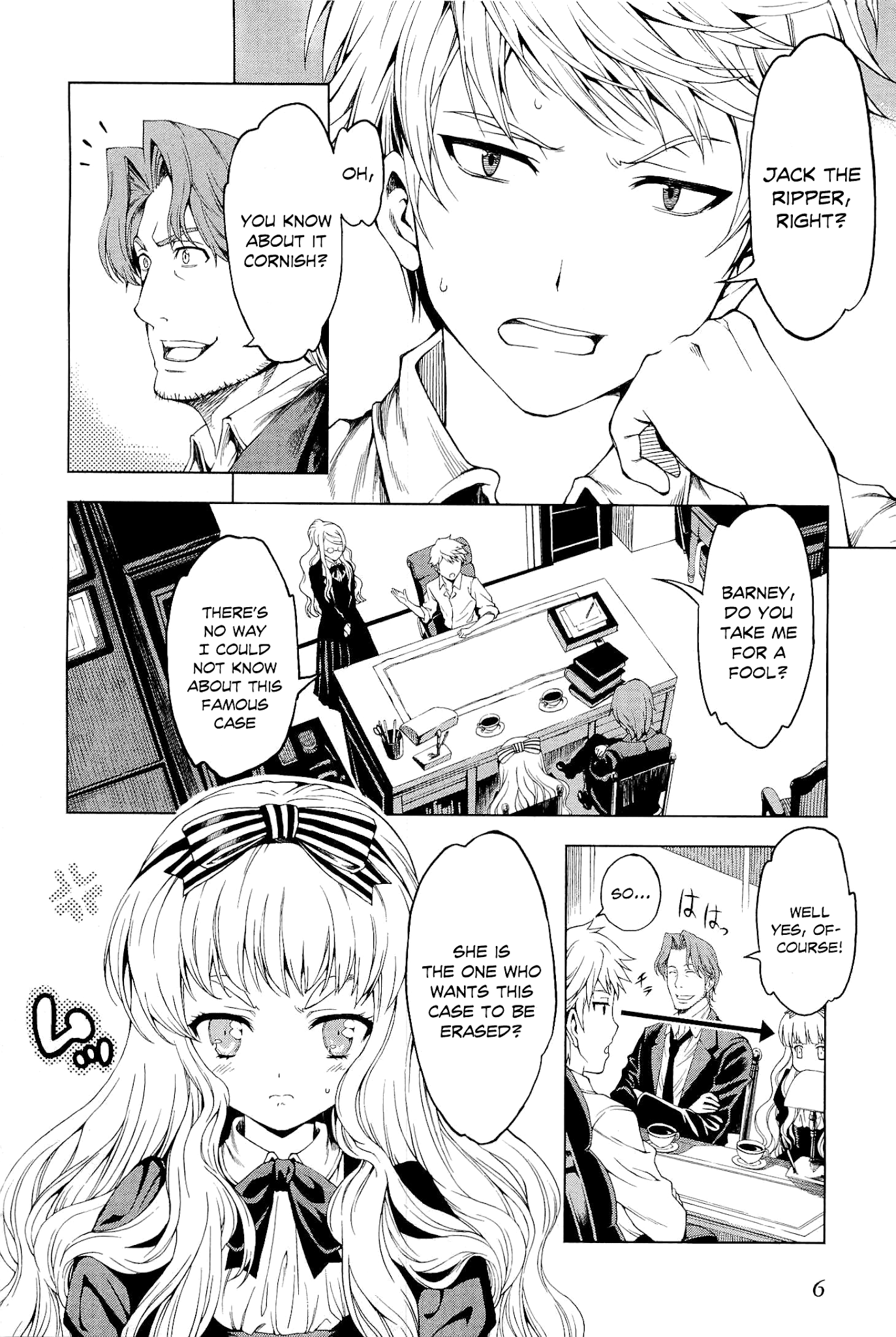 Toki no Shoushitsu Ukeoinin Chapter 1 page 8 - Chapter 1: Case 1 - Jack the Ripper
