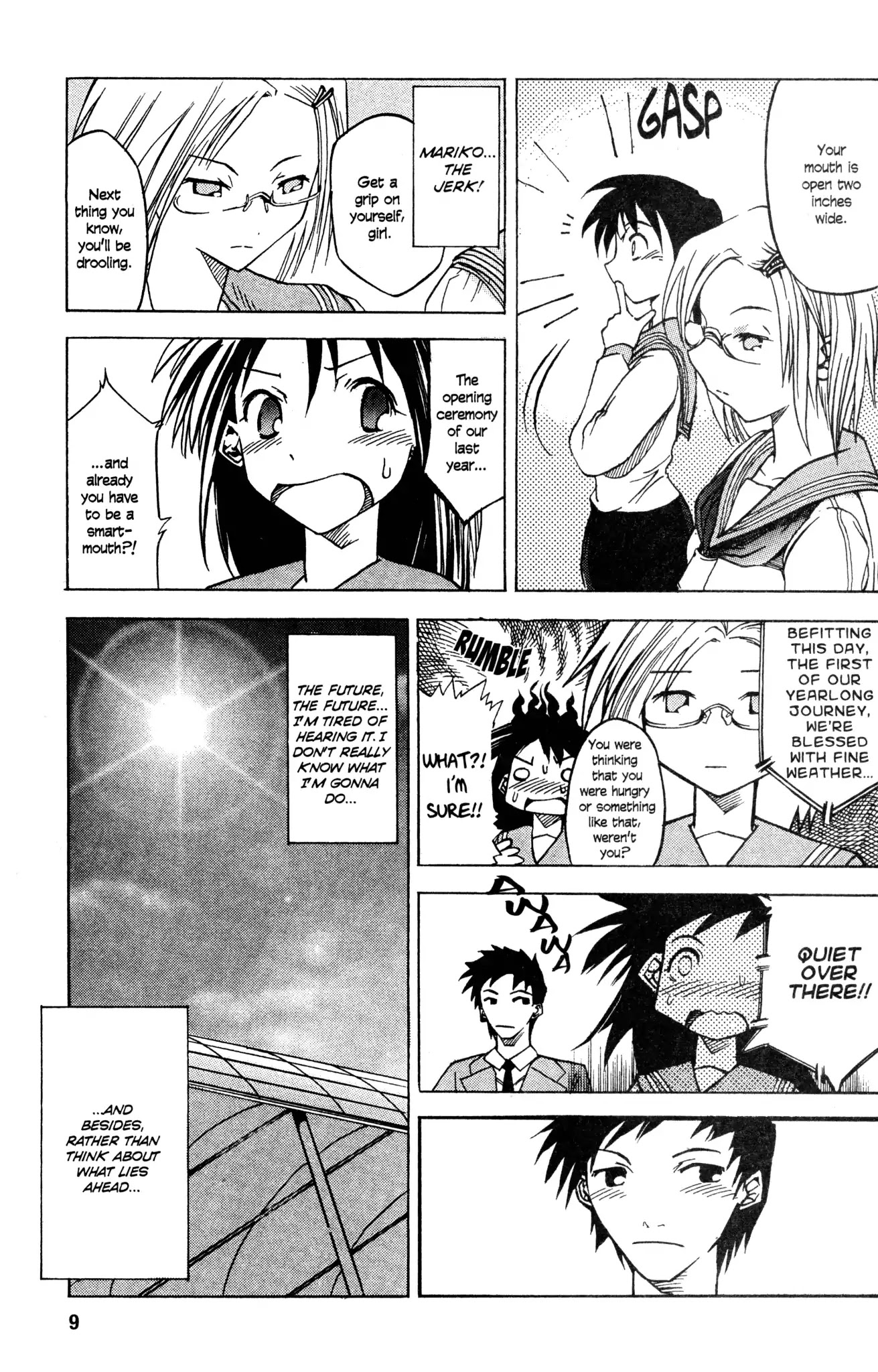 Toki wo Kakeru Shoujo Chapter 1 page 9 - Chapter 1