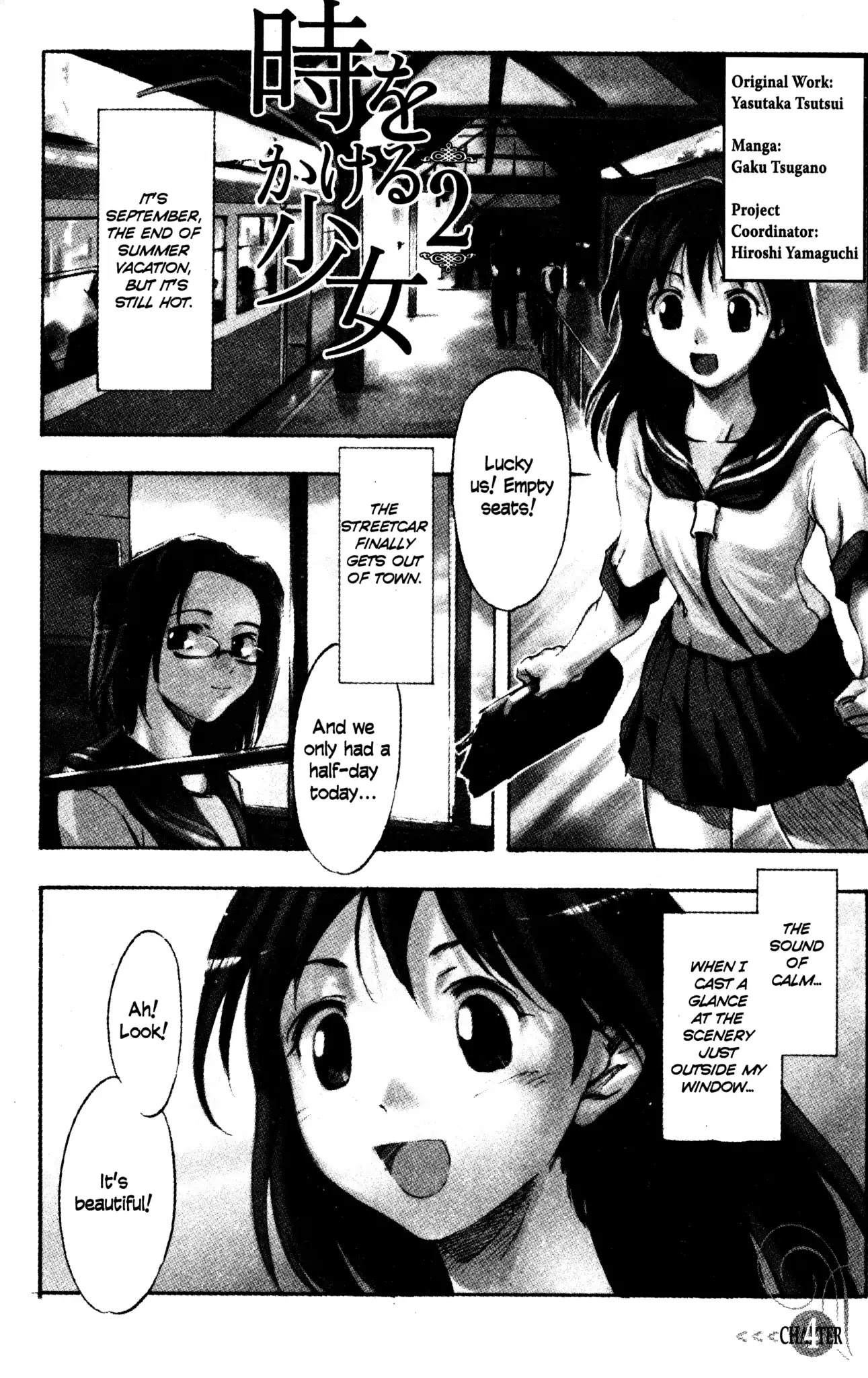 Toki wo Kakeru Shoujo Chapter 4 page 3 - Chapter 4