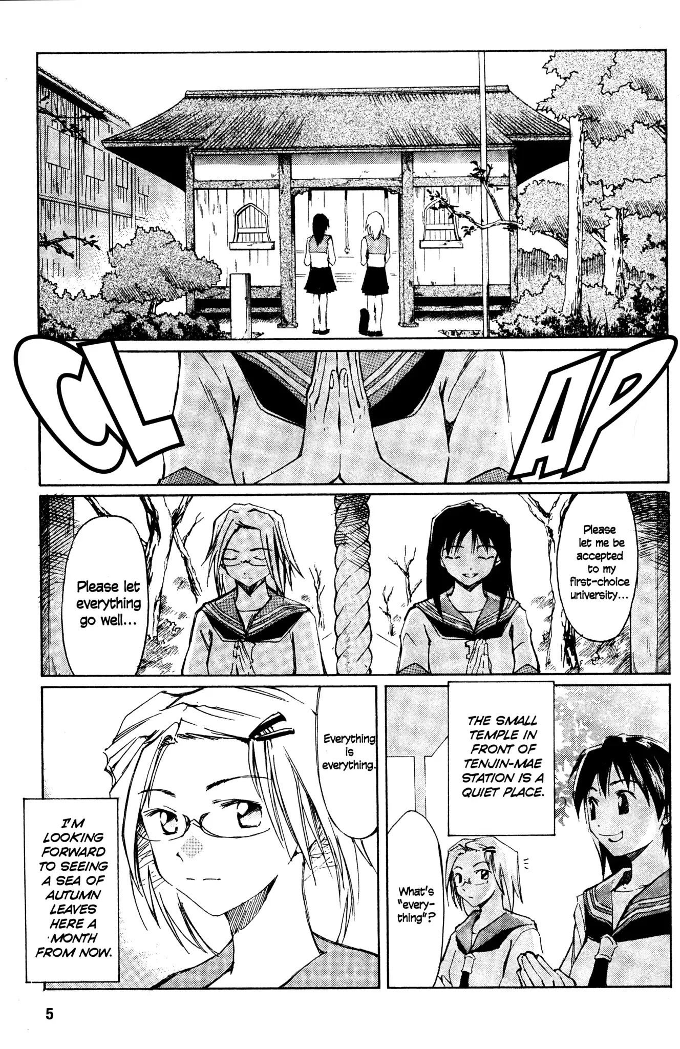 Toki wo Kakeru Shoujo Chapter 4 page 6 - Chapter 4