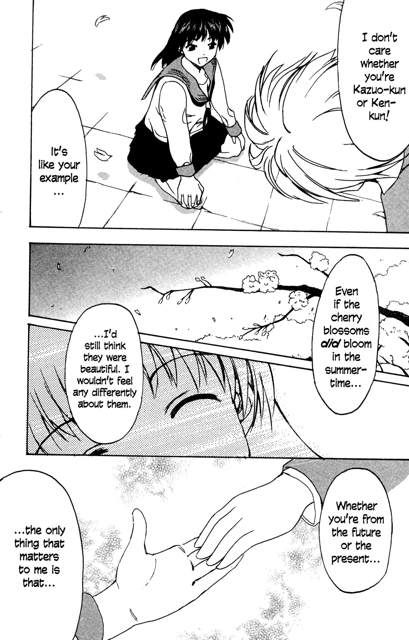 Toki wo Kakeru Shoujo Chapter 7 page 24 - Vol.2 Final Chapter