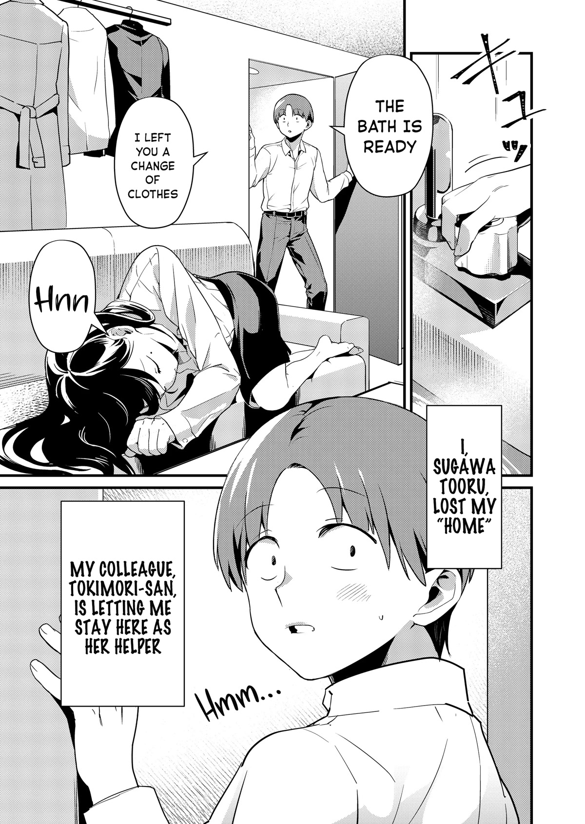 Tokimori-san Is Completely Defenseless!! Chapter 1 page 8 - Chapter 1: Living together with Tokimori-san