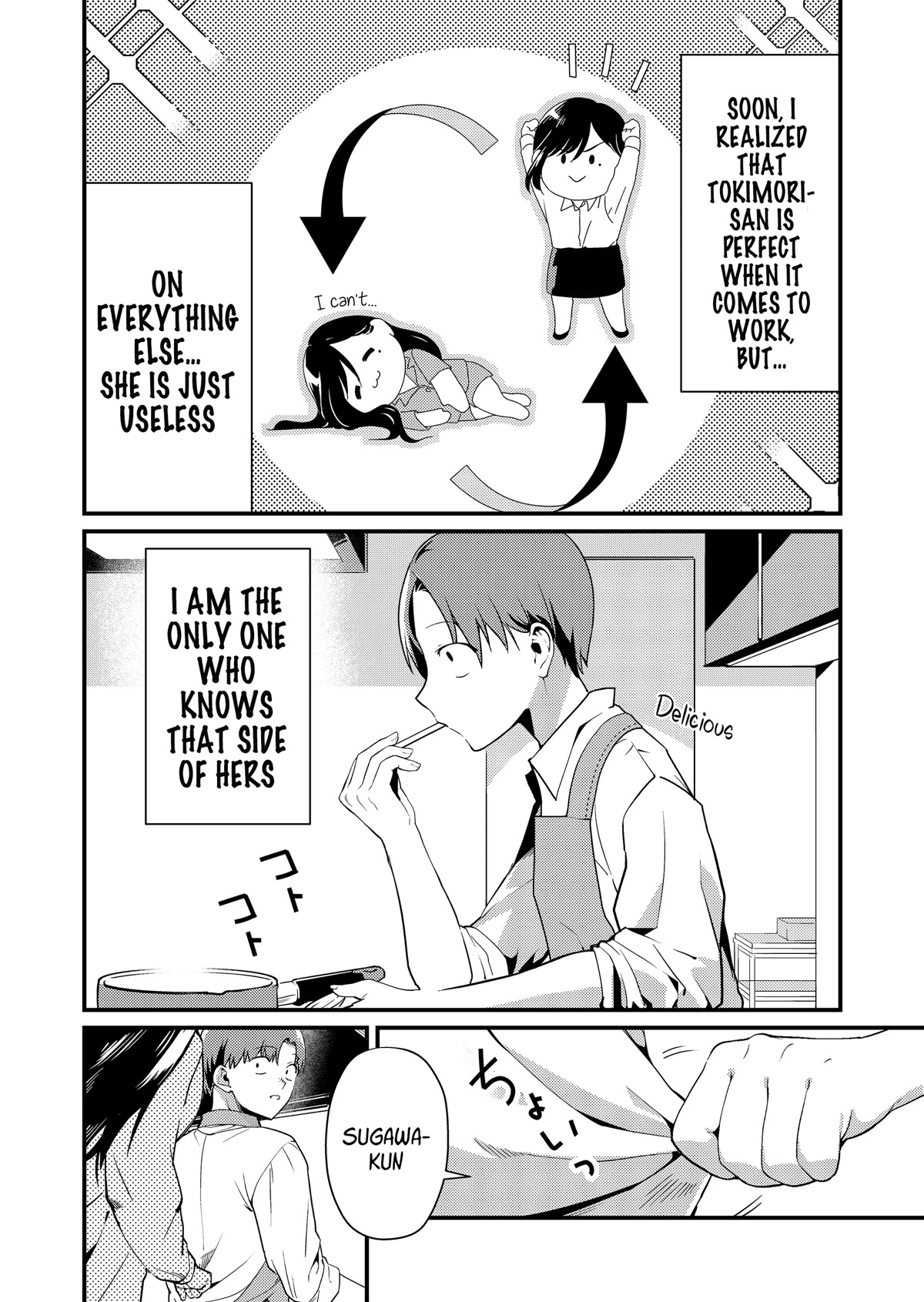 Tokimori-san Is Completely Defenseless!! Chapter 1 page 9 - Chapter 1: Living together with Tokimori-san