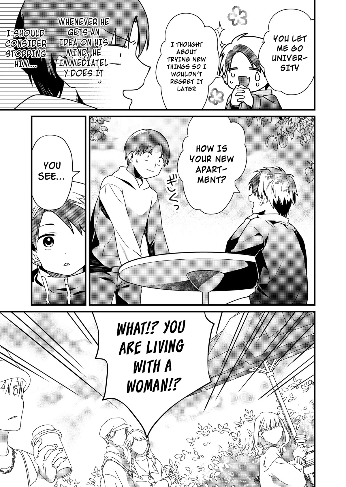 Tokimori-san Is Completely Defenseless!! Chapter 12 page 4 - Chapter 12: Tokimori-san and Sugawa-kun's little brother
