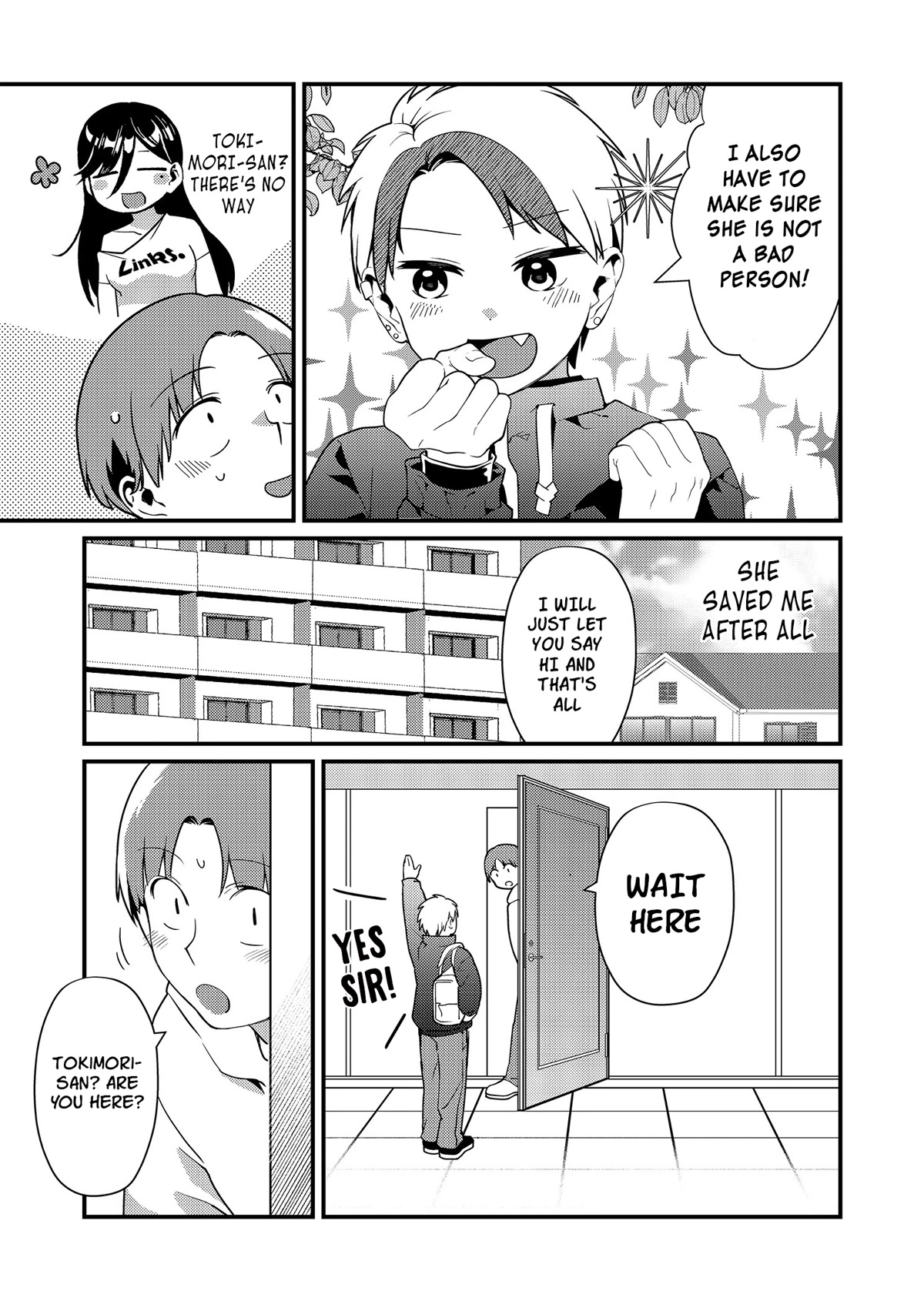 Tokimori-san Is Completely Defenseless!! Chapter 12 page 6 - Chapter 12: Tokimori-san and Sugawa-kun's little brother