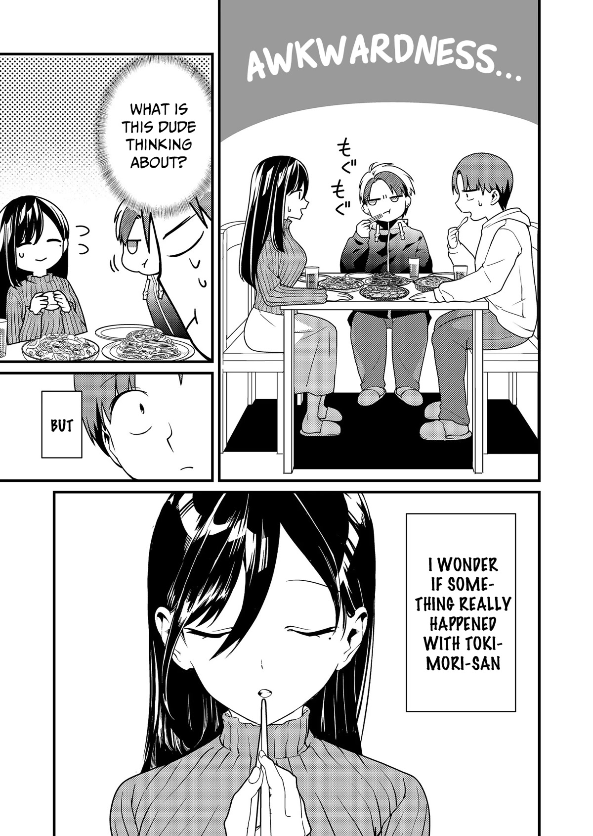 Tokimori-san Is Completely Defenseless!! Chapter 13 page 4 - Chapter 13: Tokimori-san is a danger...?