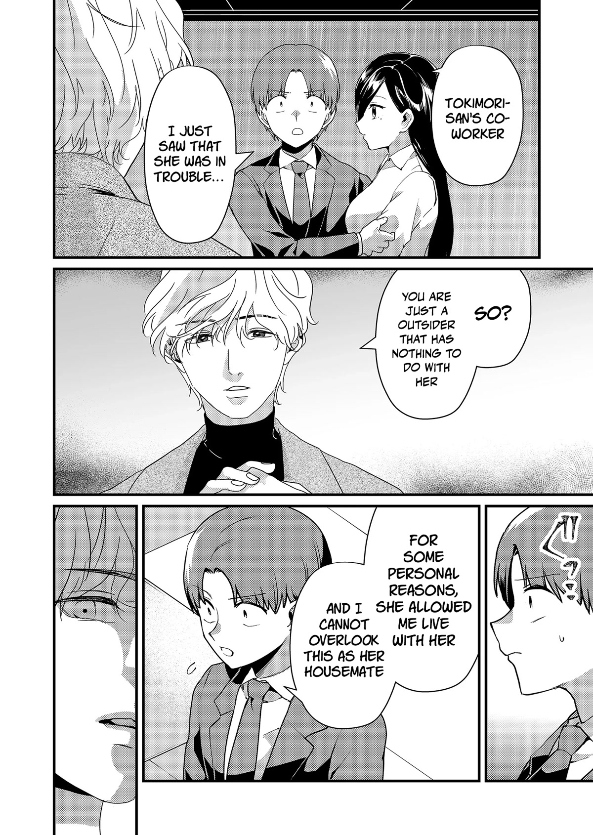 Tokimori-san Is Completely Defenseless!! Chapter 15 page 3 - Chapter 15: Don't cry, Tokimori-san