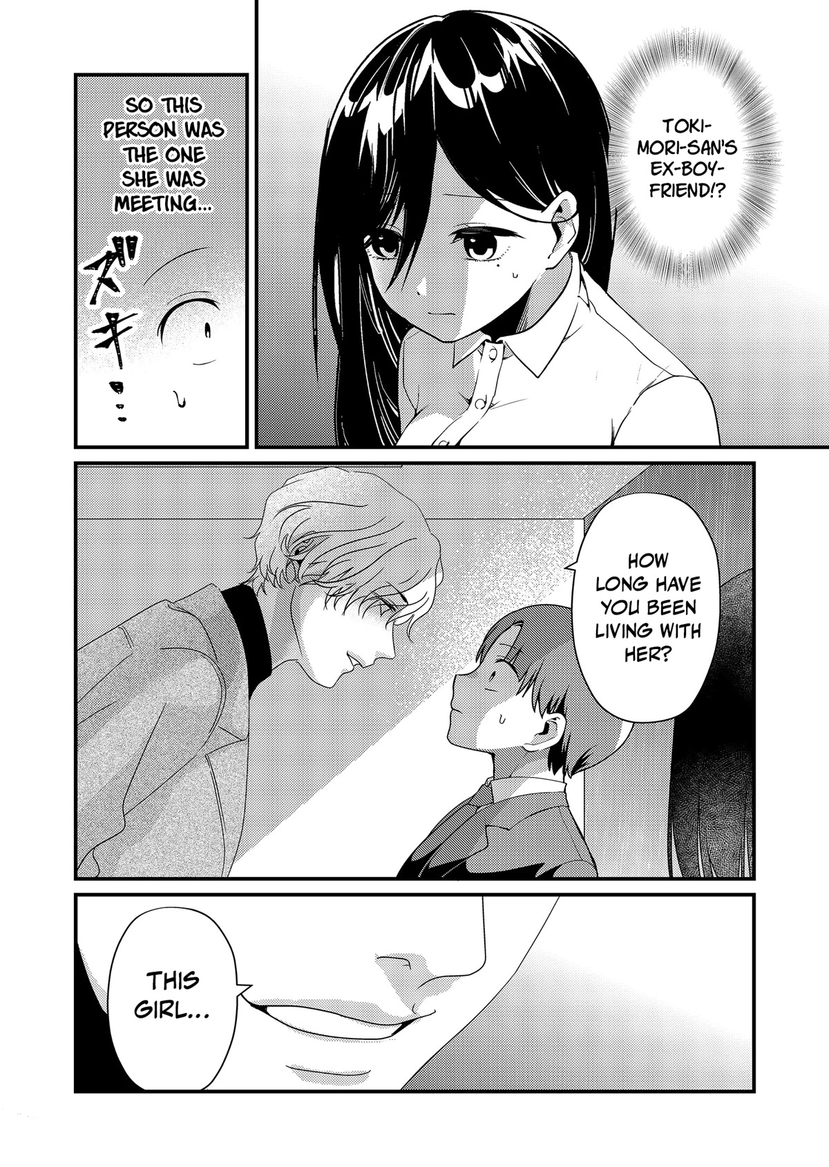 Tokimori-san Is Completely Defenseless!! Chapter 15 page 5 - Chapter 15: Don't cry, Tokimori-san