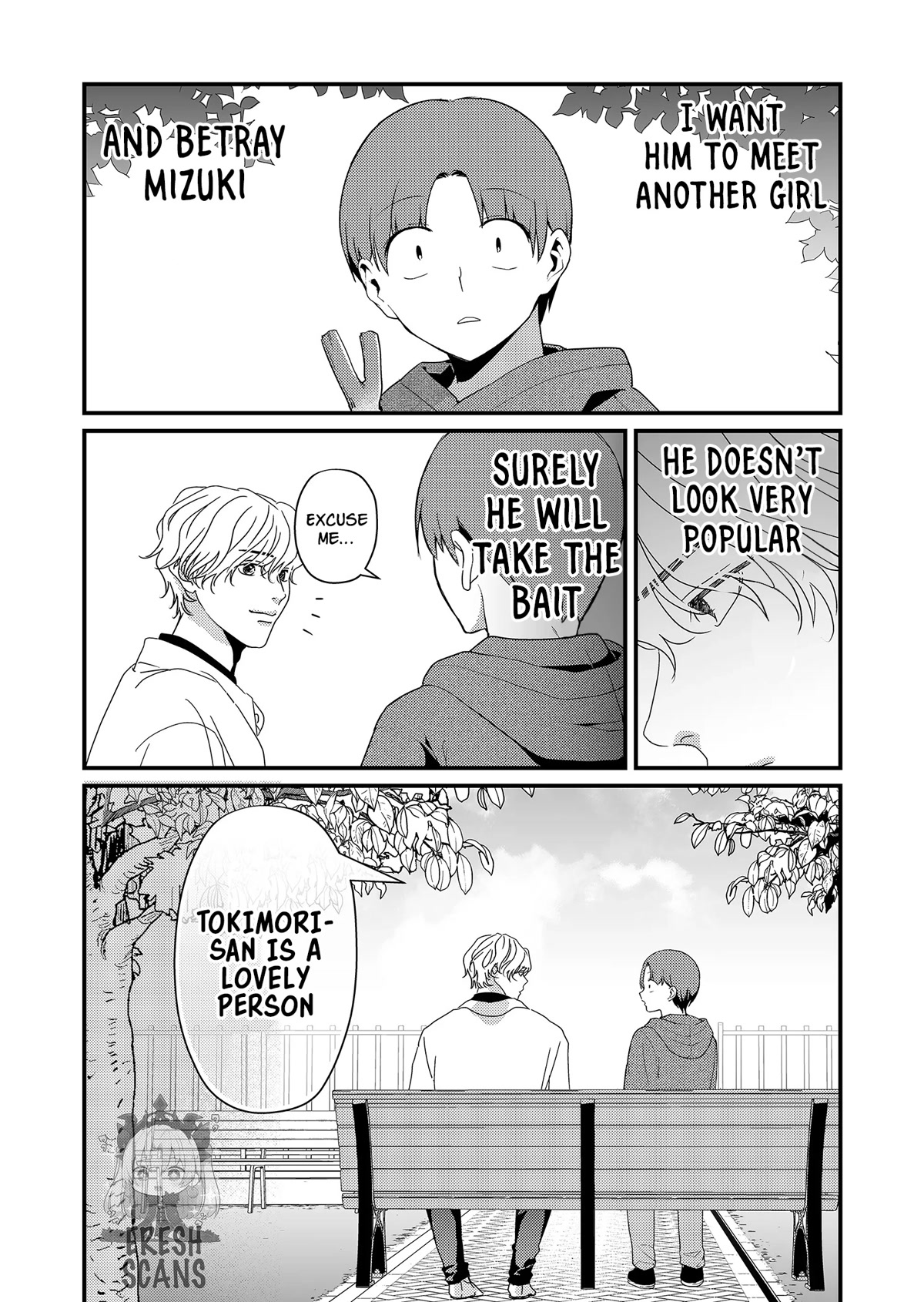 Tokimori-san Is Completely Defenseless!! Chapter 16 page 4 - Chapter 16: Haruto and Tokimori-san