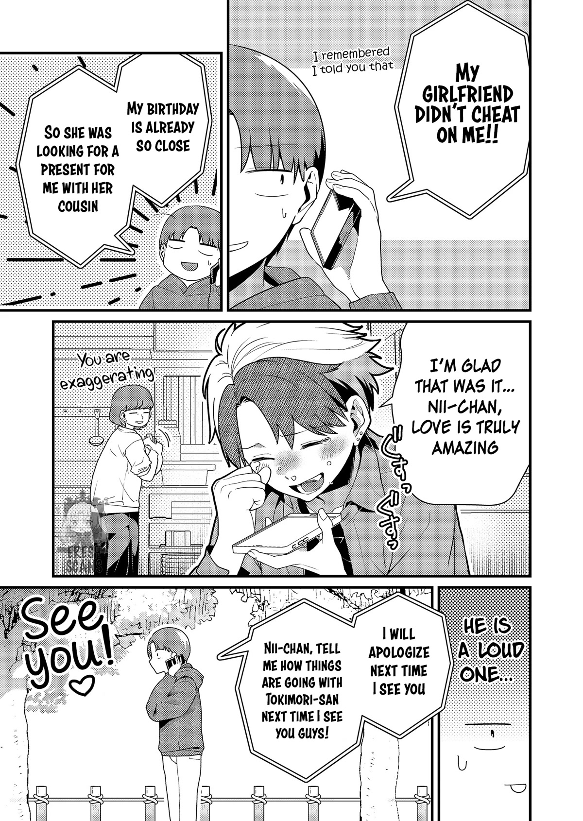 Tokimori-san Is Completely Defenseless!! Chapter 16 page 9 - Chapter 16: Haruto and Tokimori-san
