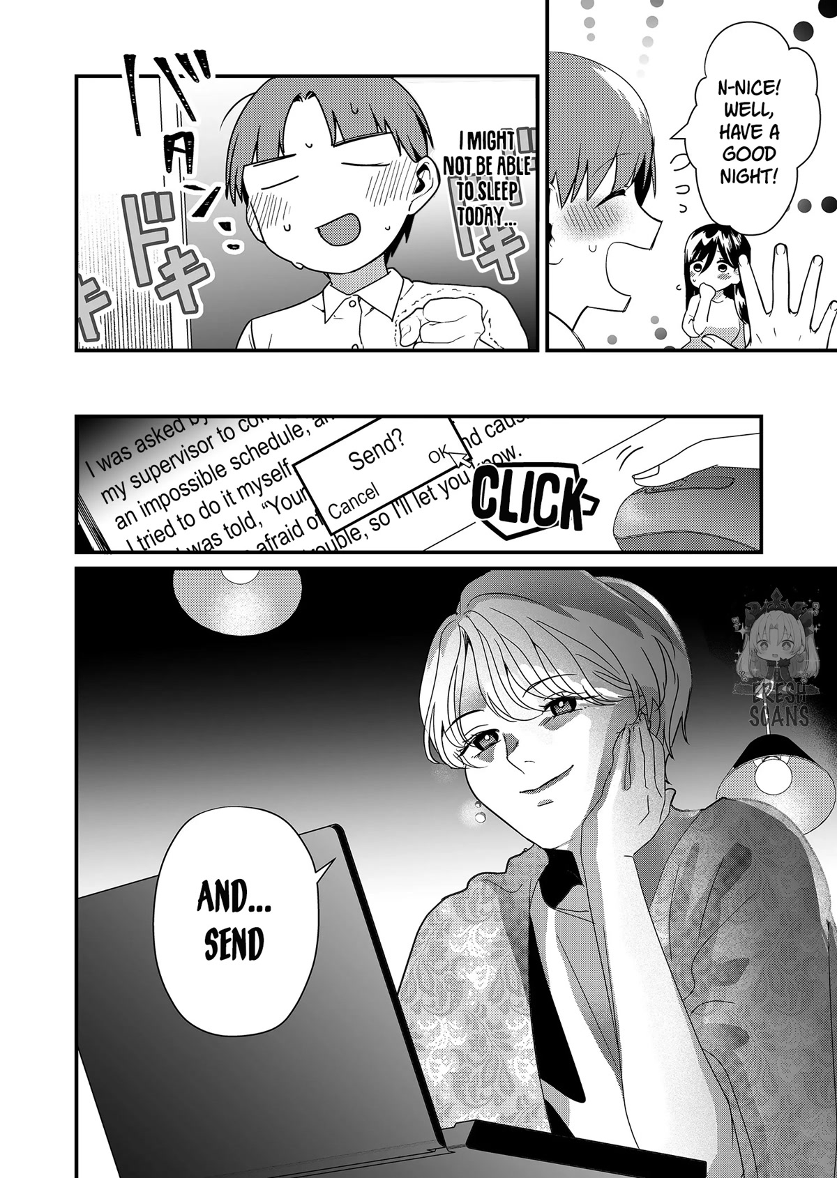Tokimori-san Is Completely Defenseless!! Chapter 18 page 13 - Chapter 18: Tokimori-san and new employee