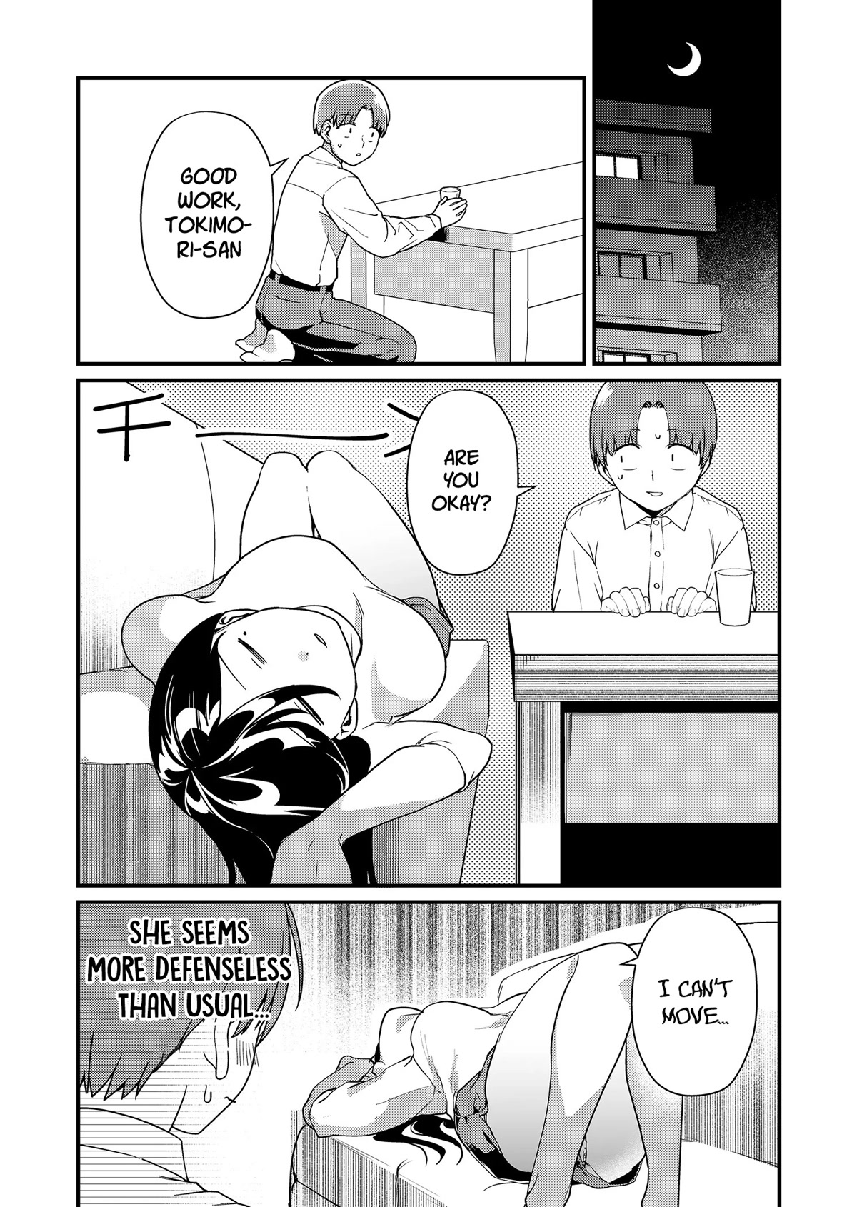 Tokimori-san Is Completely Defenseless!! Chapter 18 page 8 - Chapter 18: Tokimori-san and new employee