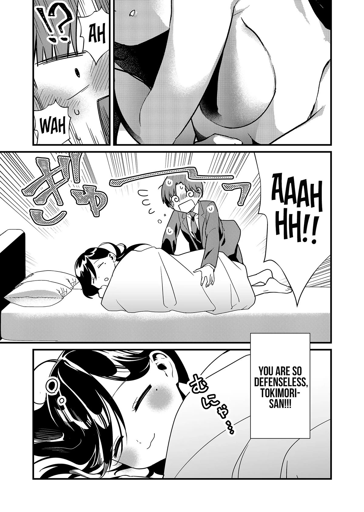 Tokimori-san Is Completely Defenseless!! Chapter 20 page 12 - Chapter 20: Good work, Tokimori-san