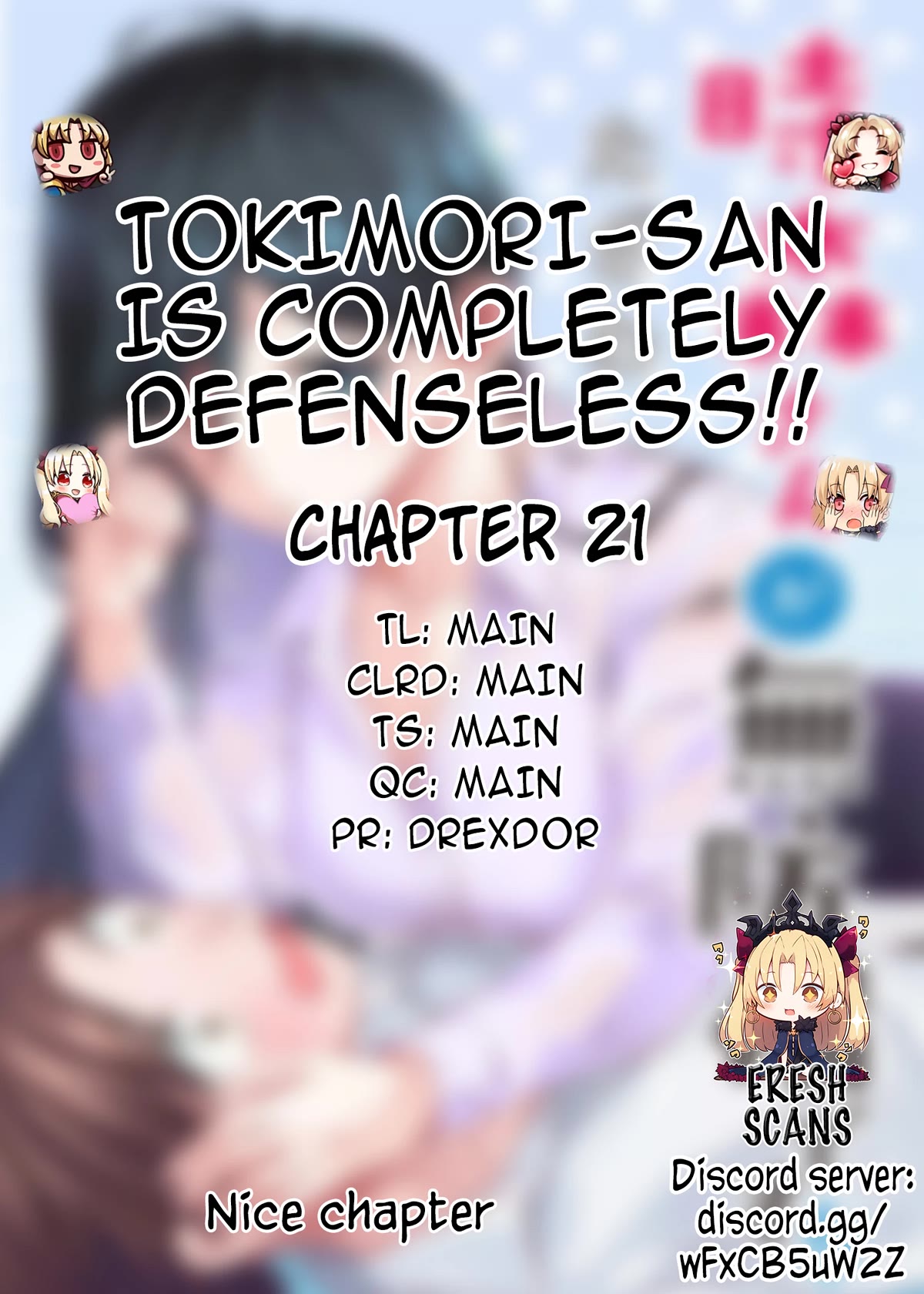 Tokimori-san Is Completely Defenseless!! Chapter 21 page 13 - Chapter 21: Tokimori-san and aquarium