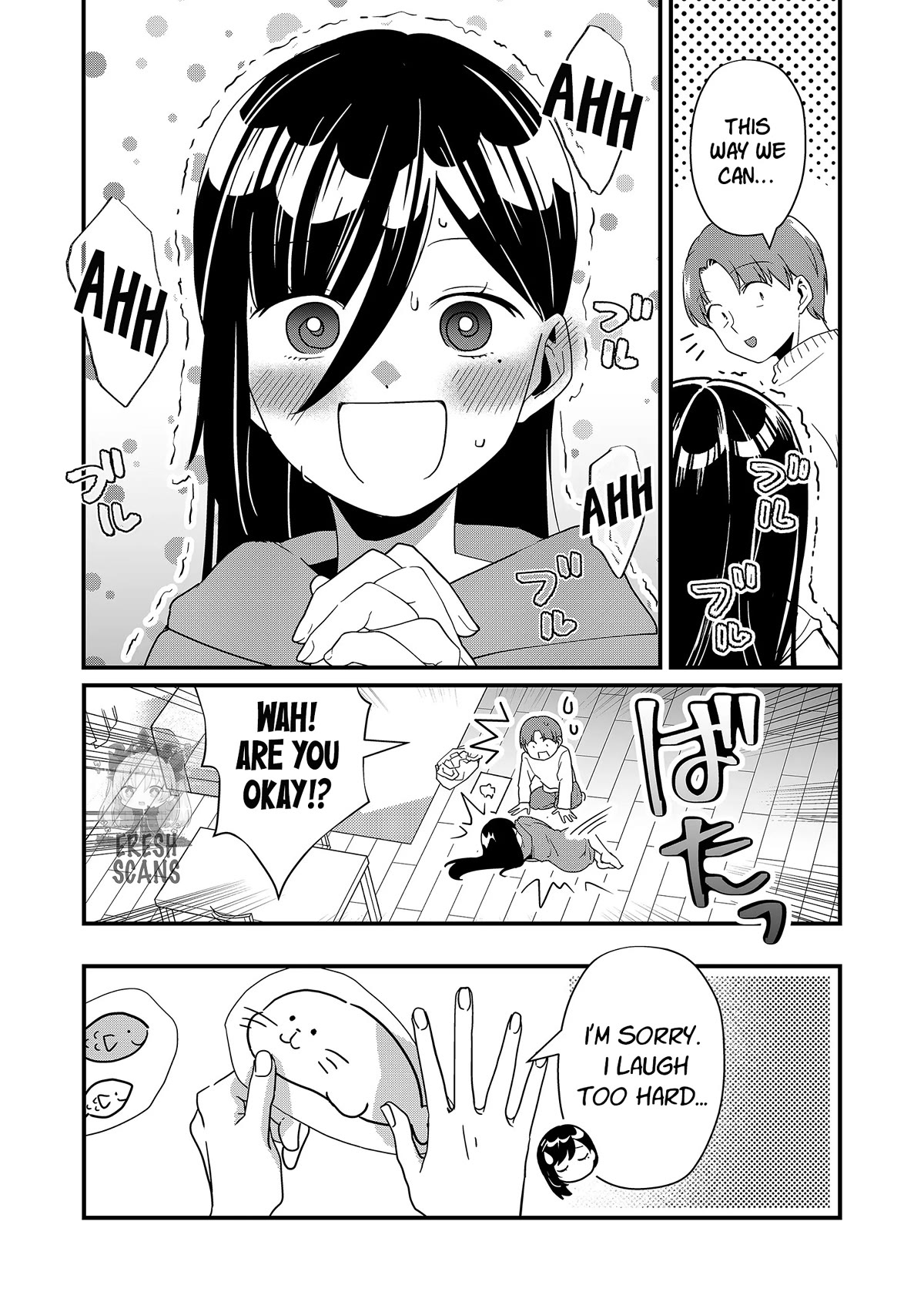 Tokimori-san Is Completely Defenseless!! Chapter 21 page 5 - Chapter 21: Tokimori-san and aquarium