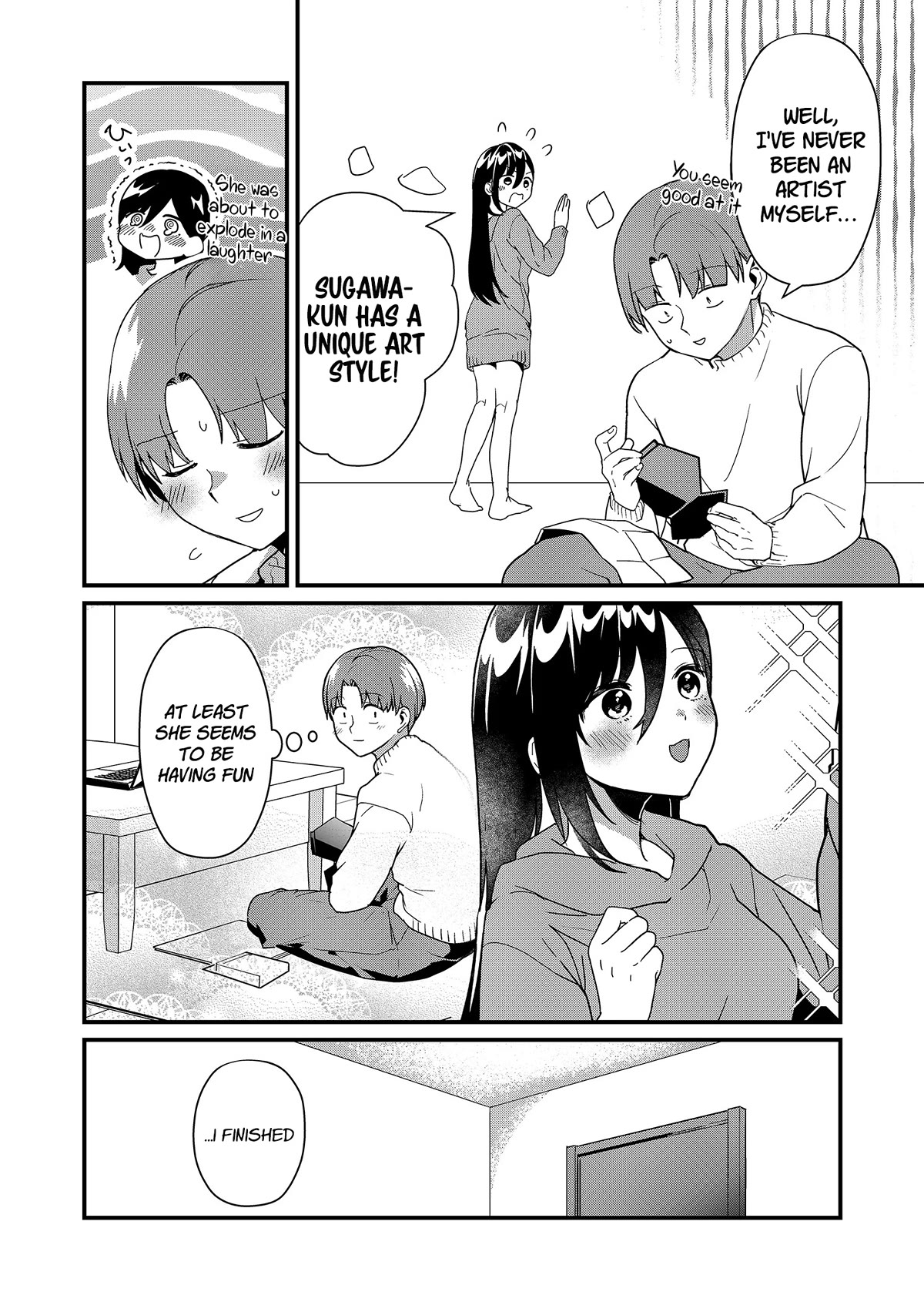 Tokimori-san Is Completely Defenseless!! Chapter 21 page 6 - Chapter 21: Tokimori-san and aquarium
