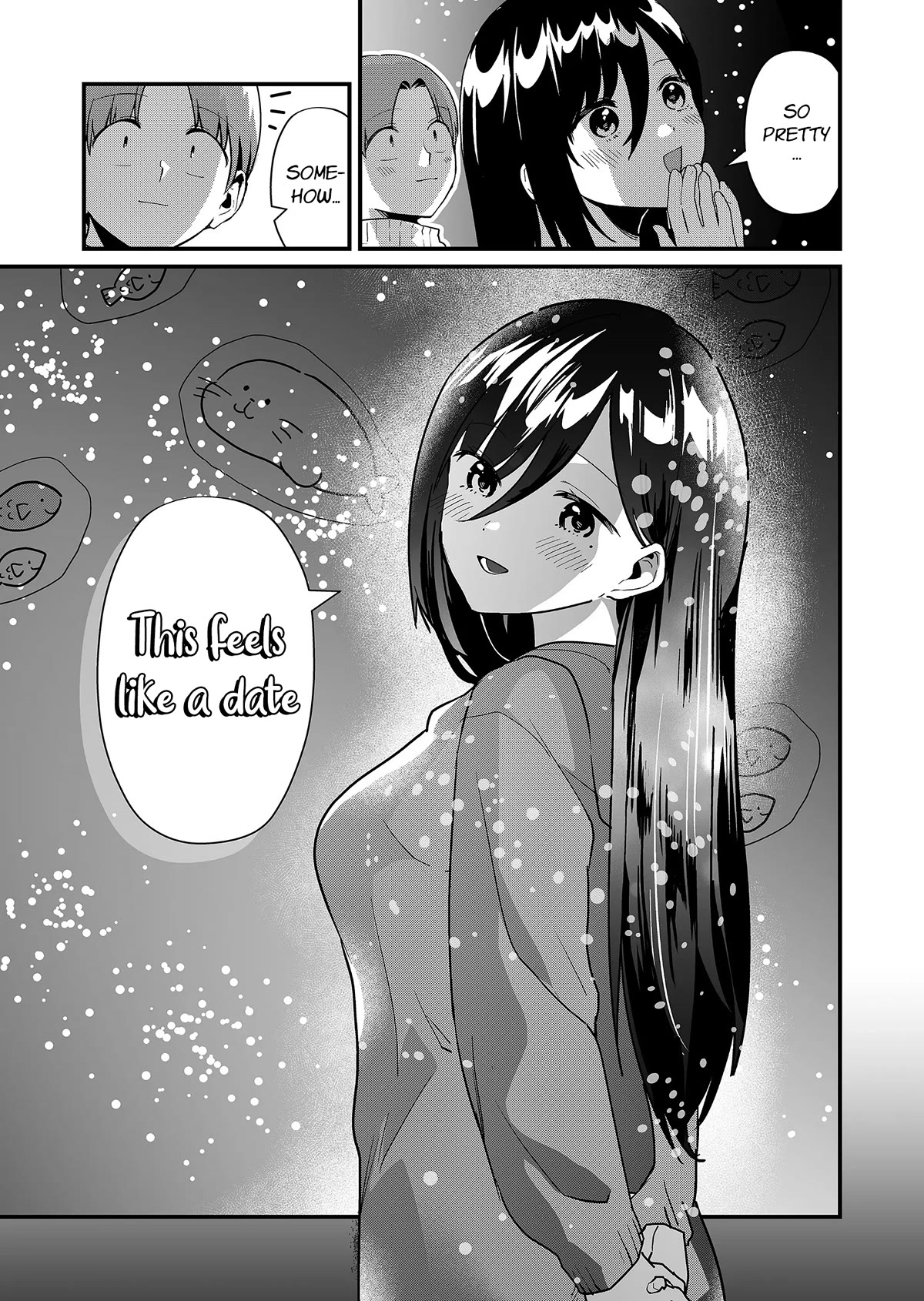 Tokimori-san Is Completely Defenseless!! Chapter 21 page 8 - Chapter 21: Tokimori-san and aquarium