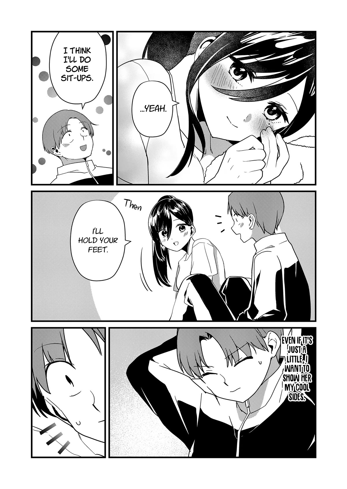 Tokimori-san Is Completely Defenseless!! Chapter 22 page 10 - Chapter 22: Stretching with Tokimori-san