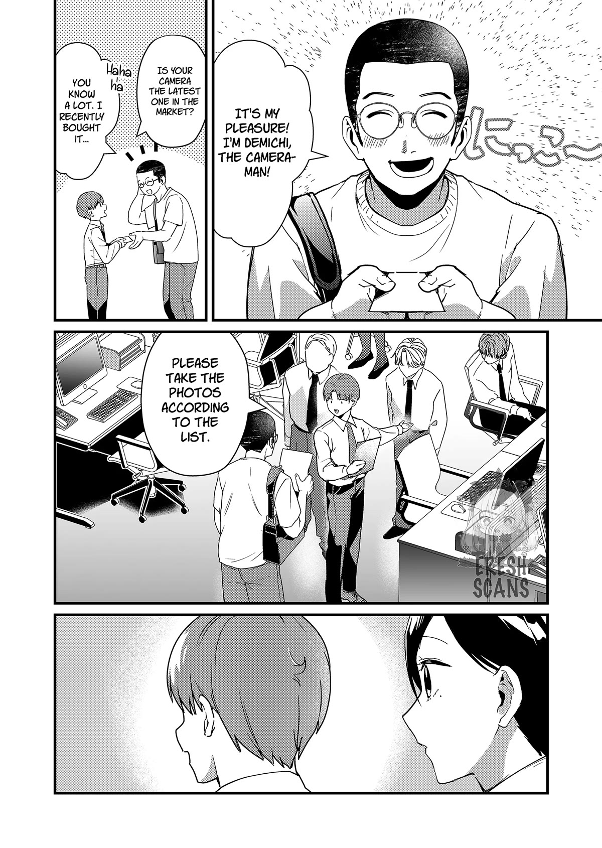 Tokimori-san Is Completely Defenseless!! Chapter 23 page 3 - Chapter 23: Tokimori-san and cameraman