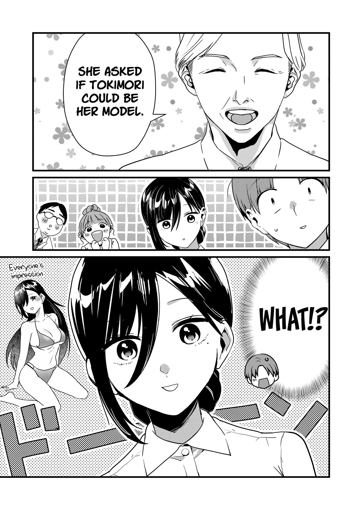 Tokimori-san Is Completely Defenseless!! Chapter 24 page 12 - Chapter 24: My photo with Tokimori-san