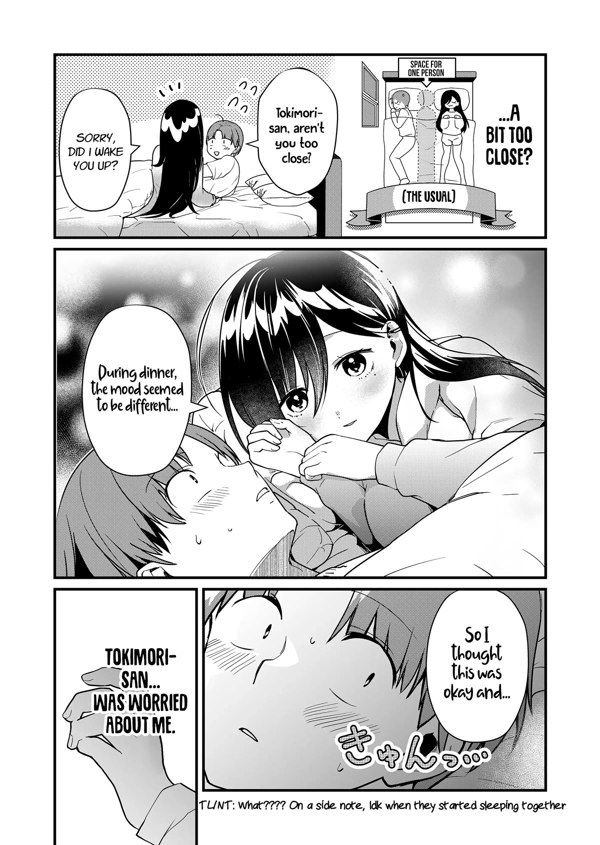 Tokimori-san Is Completely Defenseless!! Chapter 24 page 7 - Chapter 24: My photo with Tokimori-san