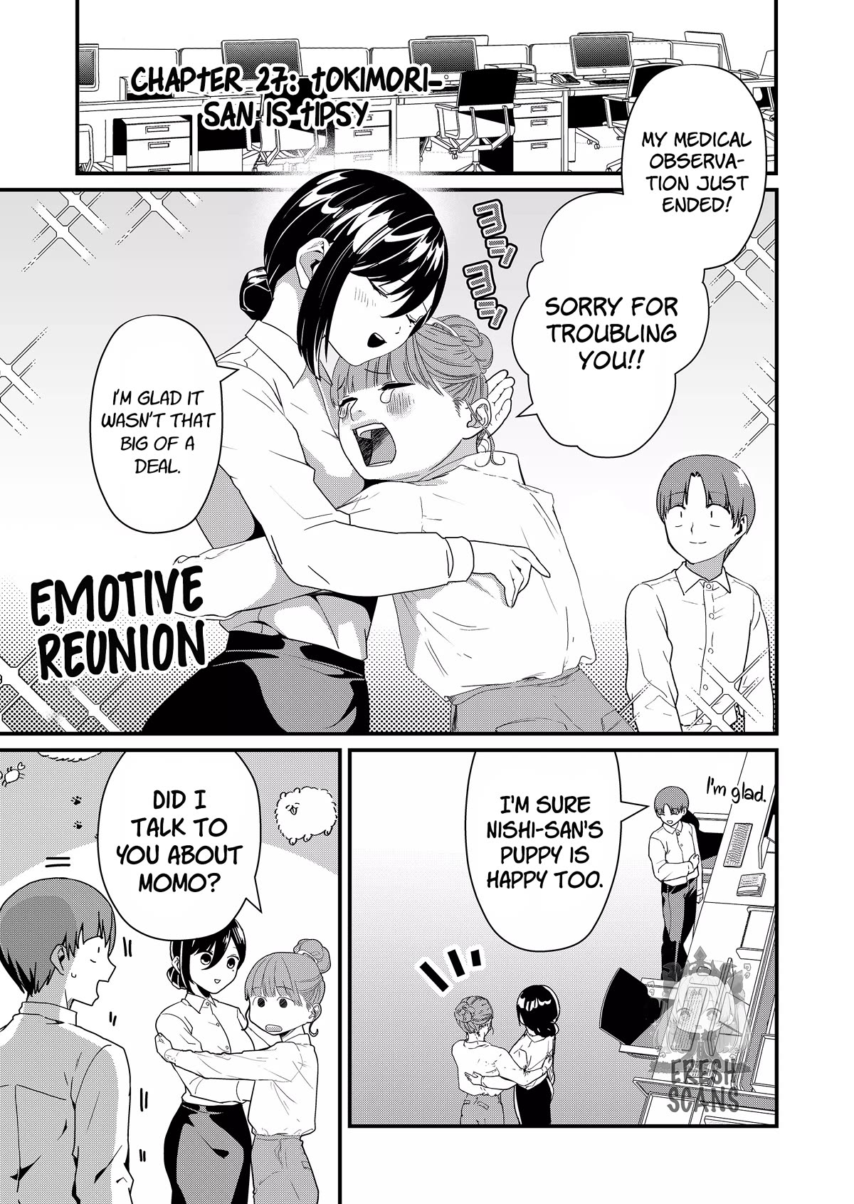 Tokimori-san Is Completely Defenseless!! Chapter 27 page 2 - Chapter 27: Tokimori-san is tipsy