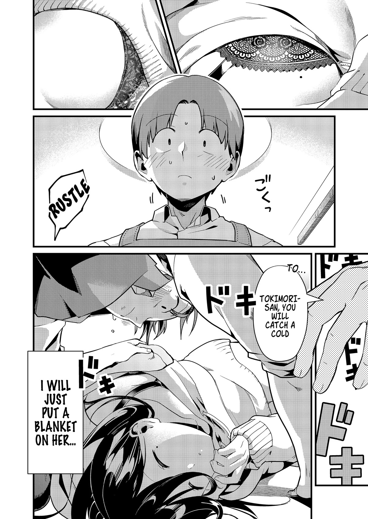 Tokimori-san Is Completely Defenseless!! Chapter 3 page 11 - Chapter 3: Tokimori-san and Omurice