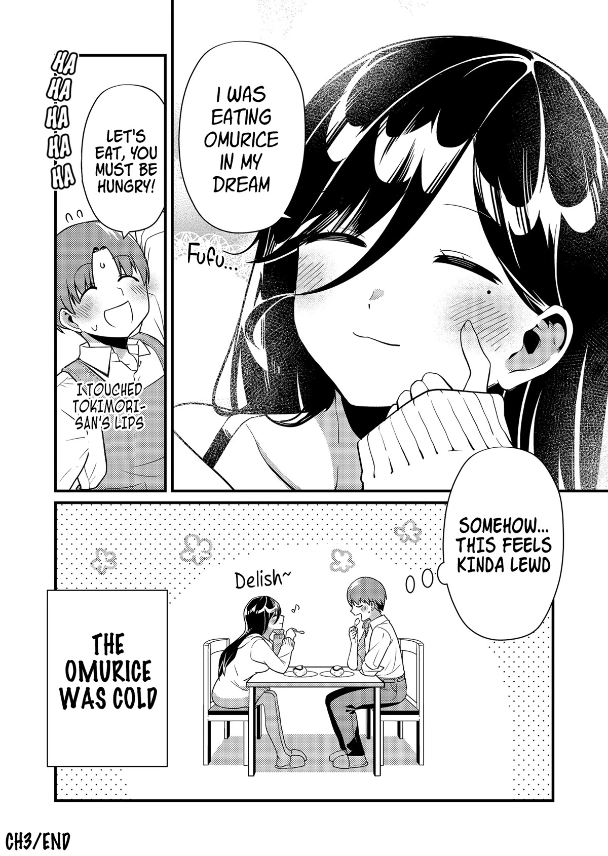 Tokimori-san Is Completely Defenseless!! Chapter 3 page 13 - Chapter 3: Tokimori-san and Omurice