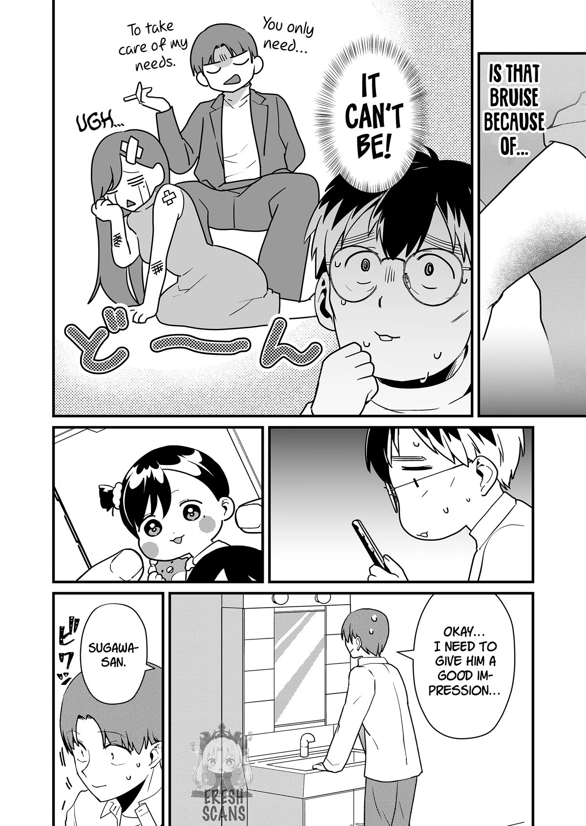 Tokimori-san Is Completely Defenseless!! Chapter 30 page 11 - Chapter 30: Tokimori-san's father