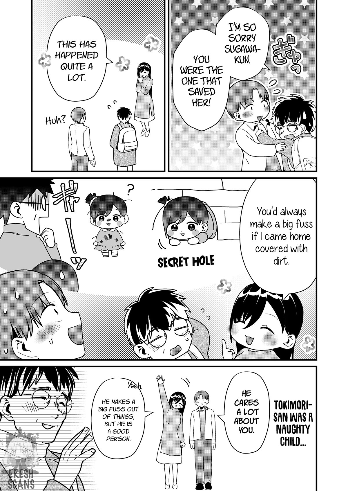 Tokimori-san Is Completely Defenseless!! Chapter 31 page 12 - Chapter 31: Let's go home, Tokimori-san