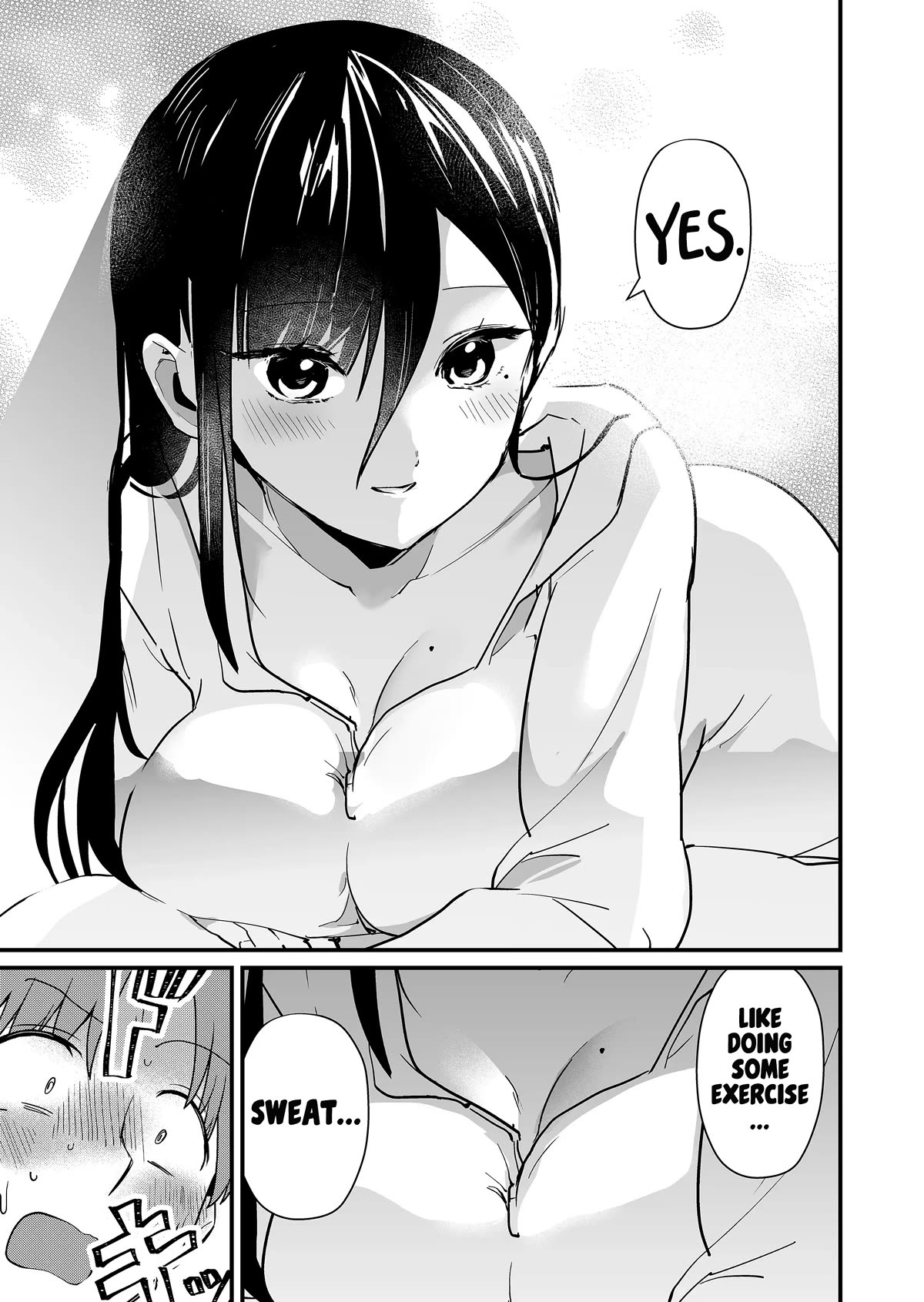 Tokimori-san Is Completely Defenseless!! Chapter 32 page 8 - Chapter 32: Tokimori-san is full of spirit