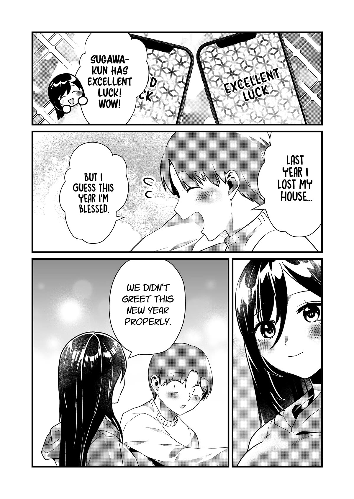 Tokimori-san Is Completely Defenseless!! Chapter 33.5 page 12 - Chapter 33.5: New year special