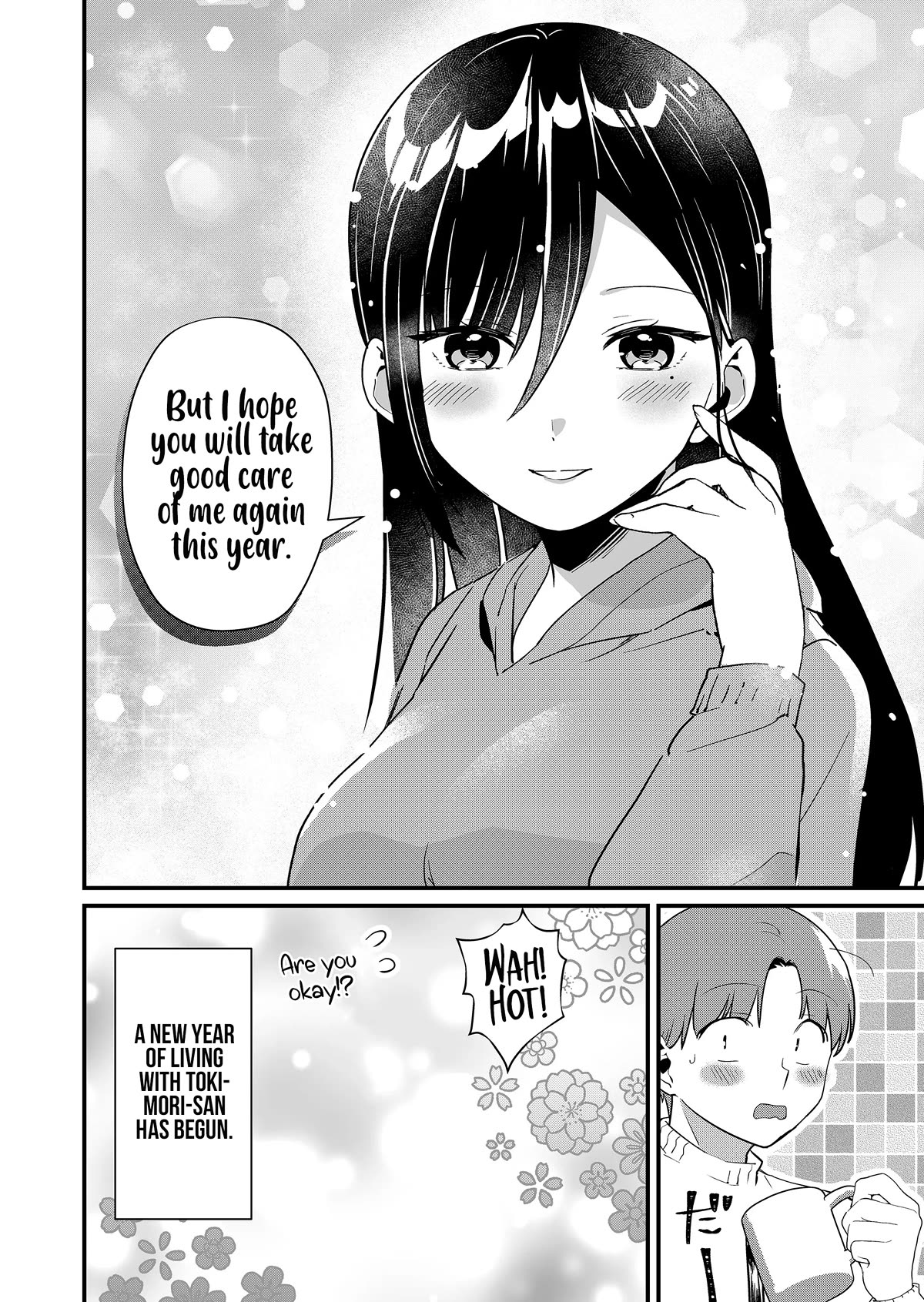 Tokimori-san Is Completely Defenseless!! Chapter 33.5 page 13 - Chapter 33.5: New year special
