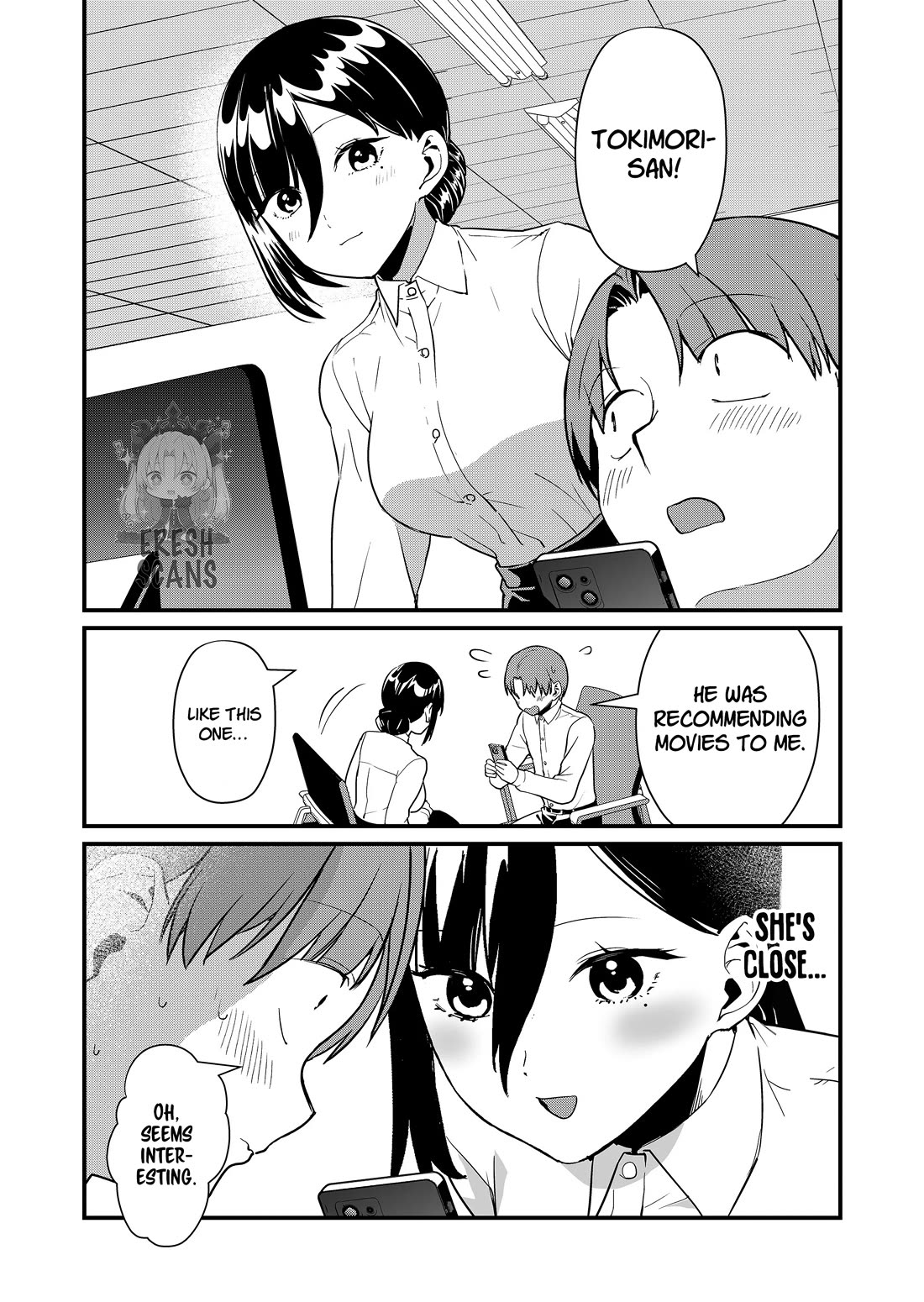 Tokimori-san Is Completely Defenseless!! Chapter 37 page 3 - Chapter 37: Tokimori-san and scariness