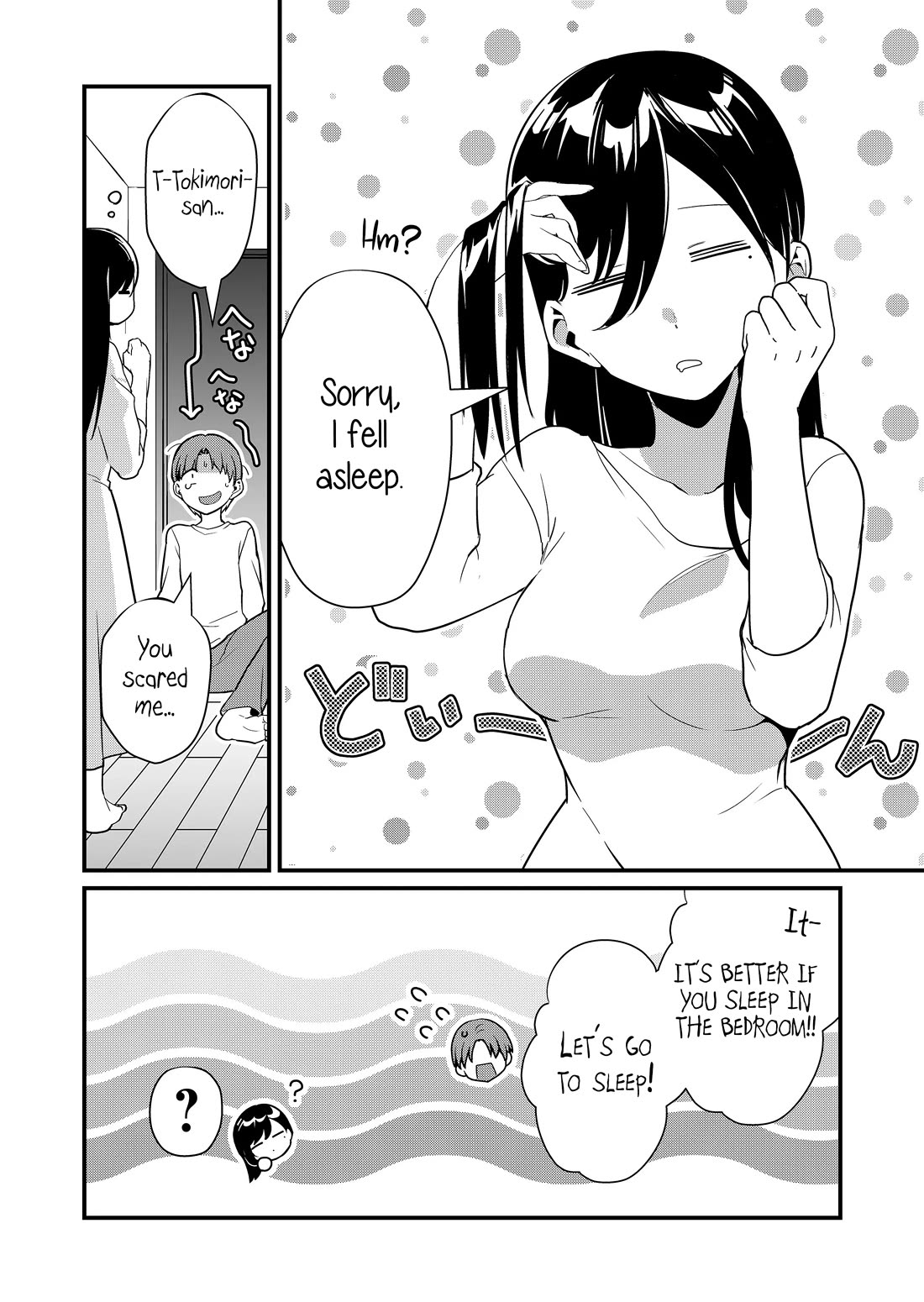 Tokimori-san Is Completely Defenseless!! Chapter 37 page 9 - Chapter 37: Tokimori-san and scariness