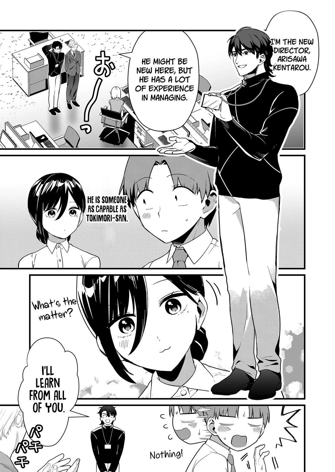 Tokimori-san Is Completely Defenseless!! Chapter 38 page 4 - Chapter 38: Tokimori-san is busy