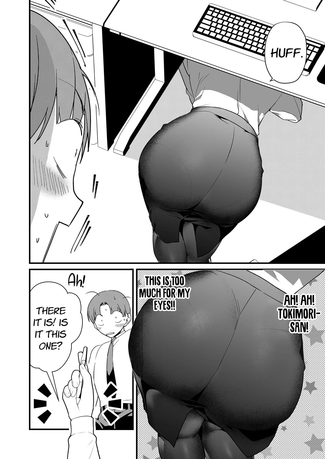 Tokimori-san Is Completely Defenseless!! Chapter 39 page 9 - Chapter 39: Tokimori-san's work