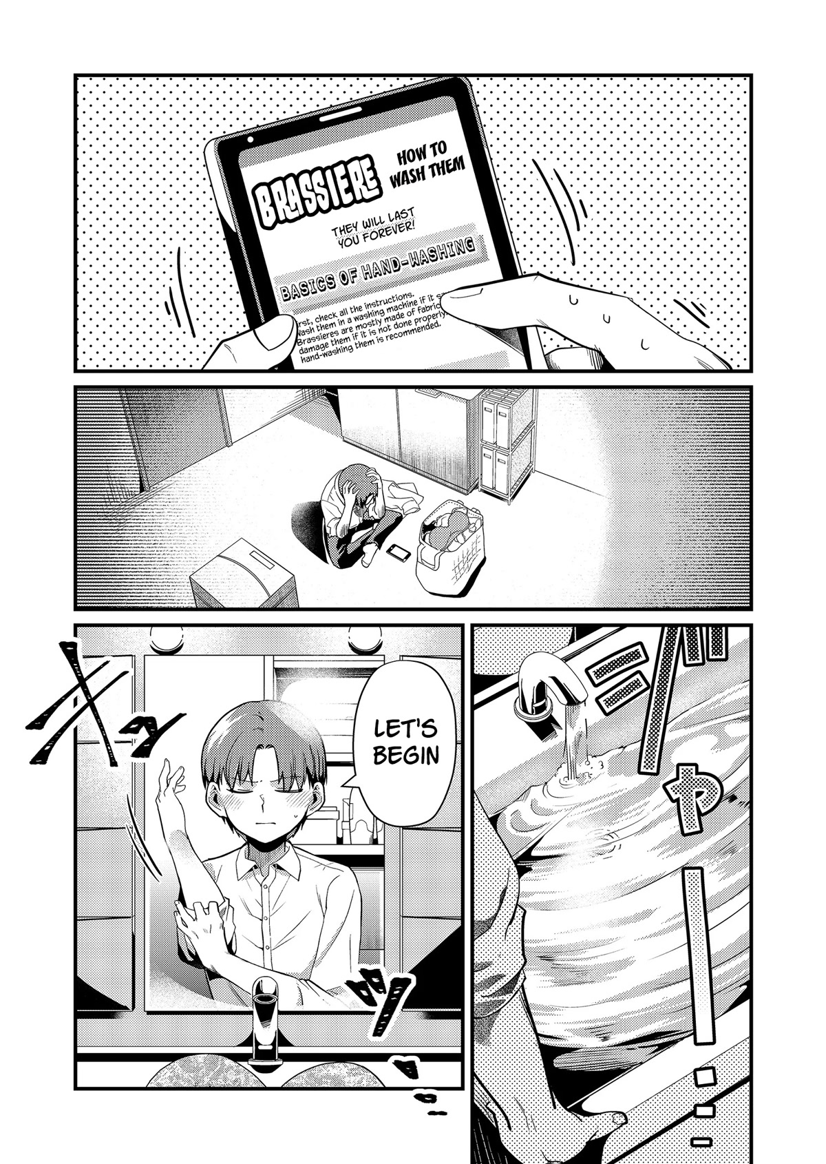 Tokimori-san Is Completely Defenseless!! Chapter 4 page 7 - Chapter 4: Tokimori-san and laundry