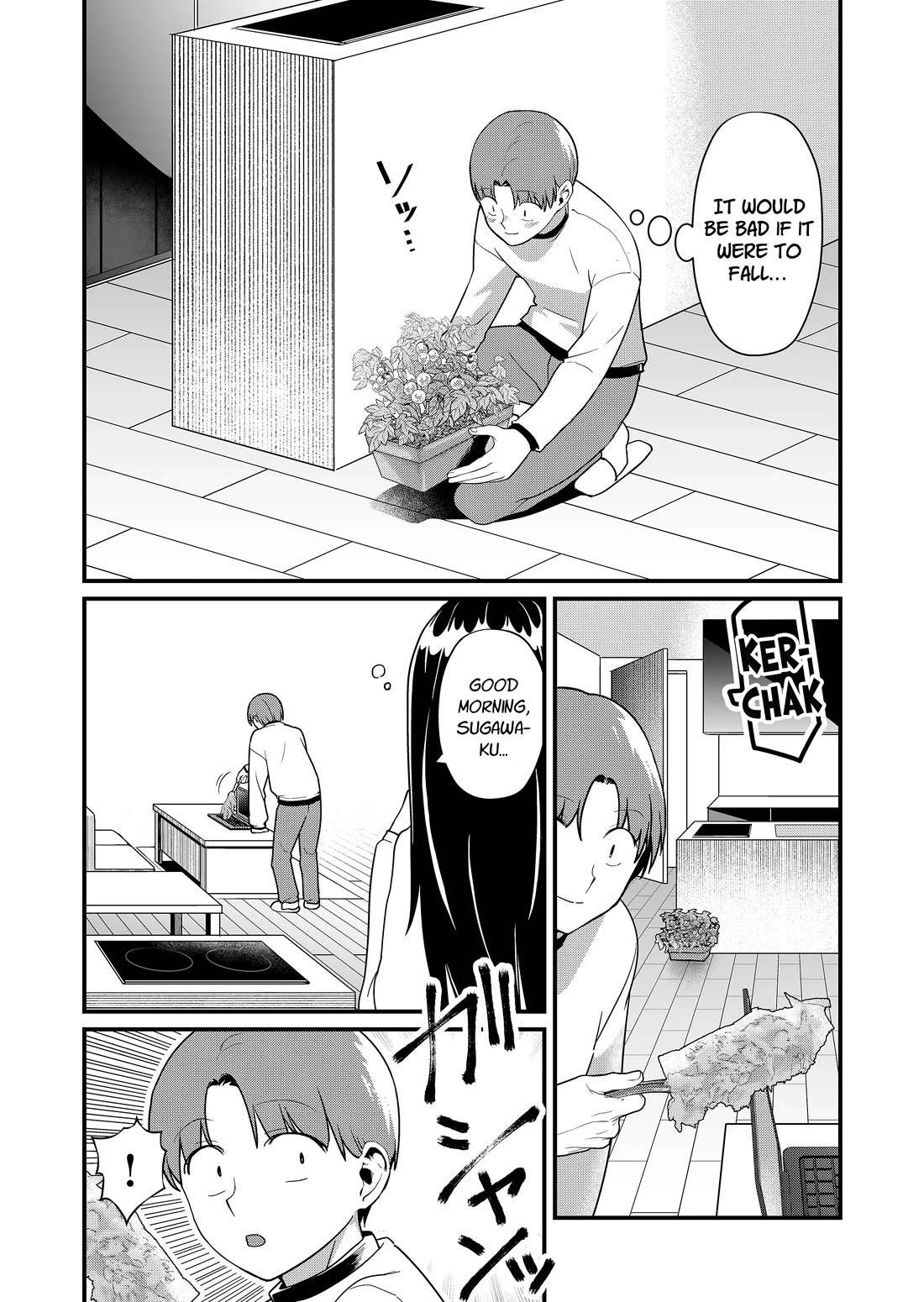 Tokimori-san Is Completely Defenseless!! Chapter 40 page 7 - Chapter 40: Tokimori-san and kitchen garden