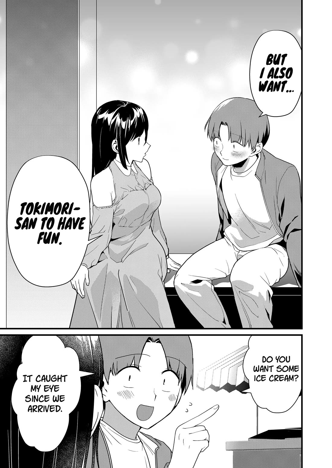 Tokimori-san Is Completely Defenseless!! Chapter 41 page 10 - Chapter 41: I'm happy. Tokimori-san