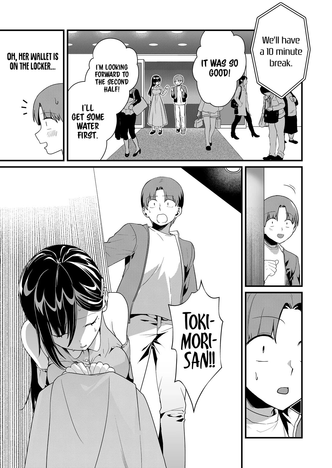 Tokimori-san Is Completely Defenseless!! Chapter 41 page 8 - Chapter 41: I'm happy. Tokimori-san