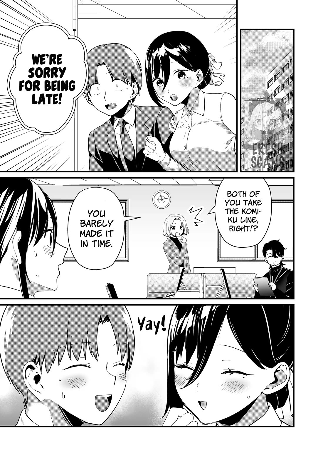 Tokimori-san Is Completely Defenseless!! Chapter 44 page 12 - Chapter 44: Tokimori-san and rush hour