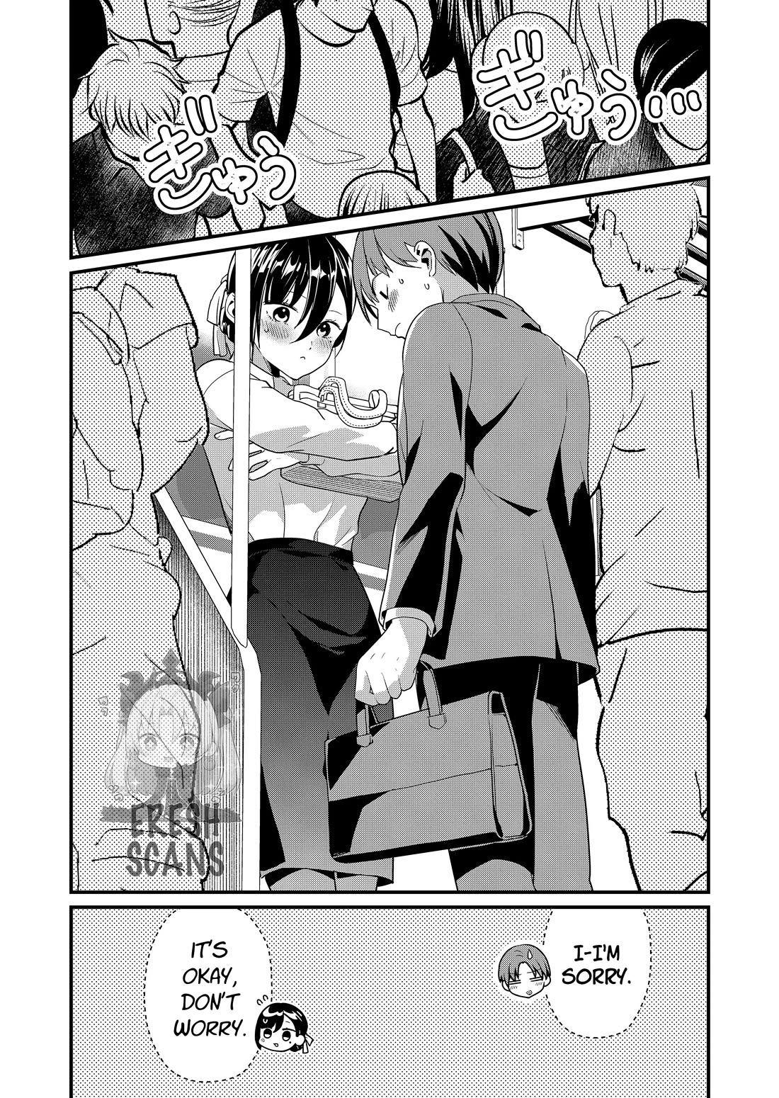 Tokimori-san Is Completely Defenseless!! Chapter 44 page 5 - Chapter 44: Tokimori-san and rush hour