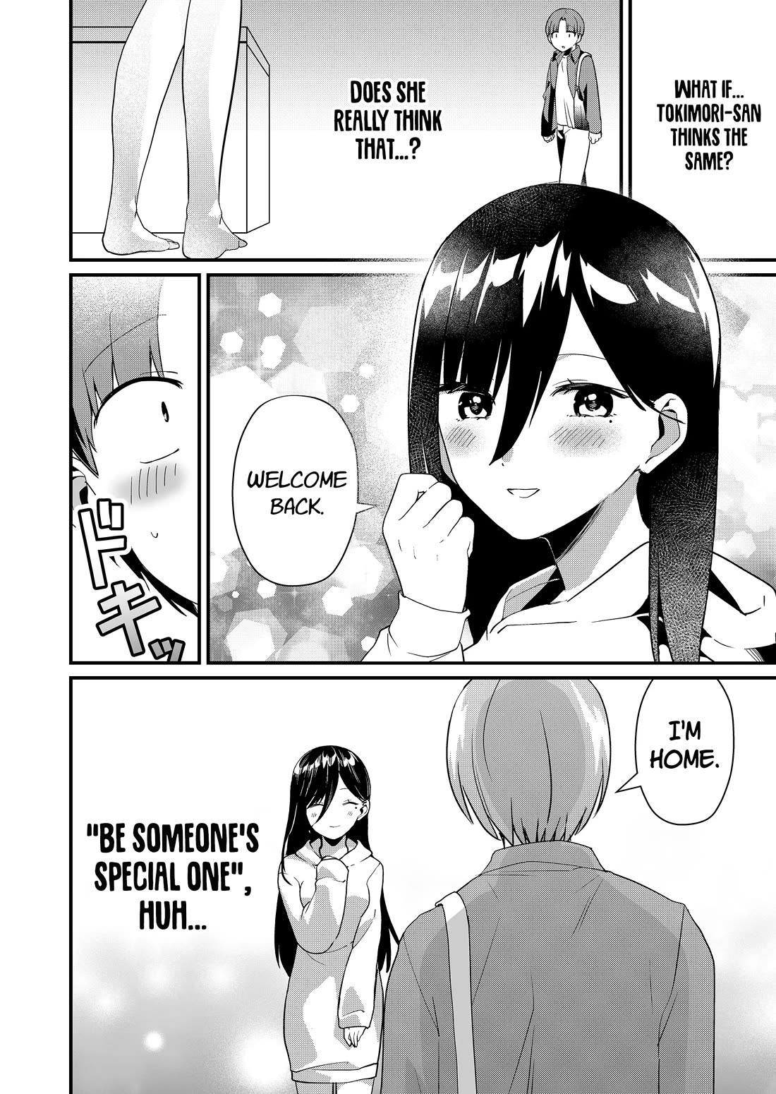 Tokimori-san Is Completely Defenseless!! Chapter 45 page 13 - Chapter 45: Tokimori-san's "special one"