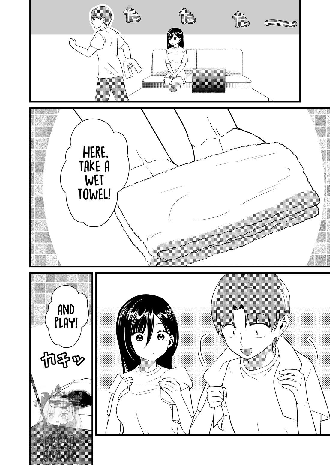 Tokimori-san Is Completely Defenseless!! Chapter 46 page 7 - Chapter 46: Tokimori-san and heat