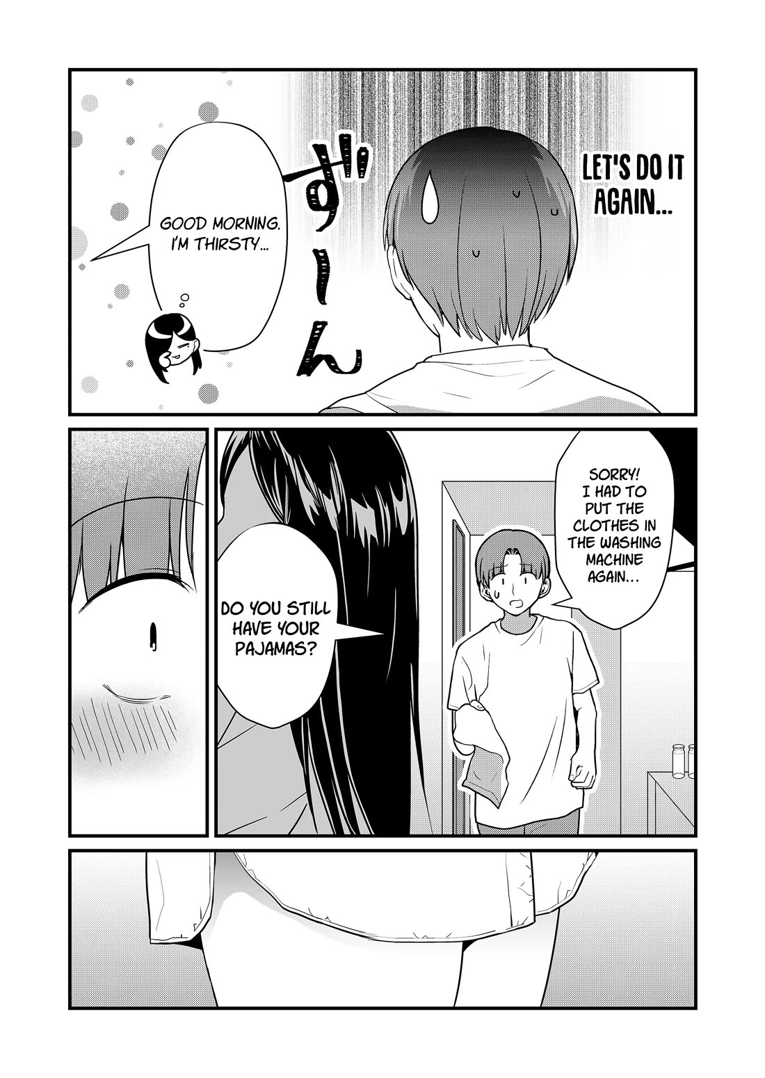 Tokimori-san Is Completely Defenseless!! Chapter 47 page 6 - Chapter 47: Tokimori-san and laundry disaster