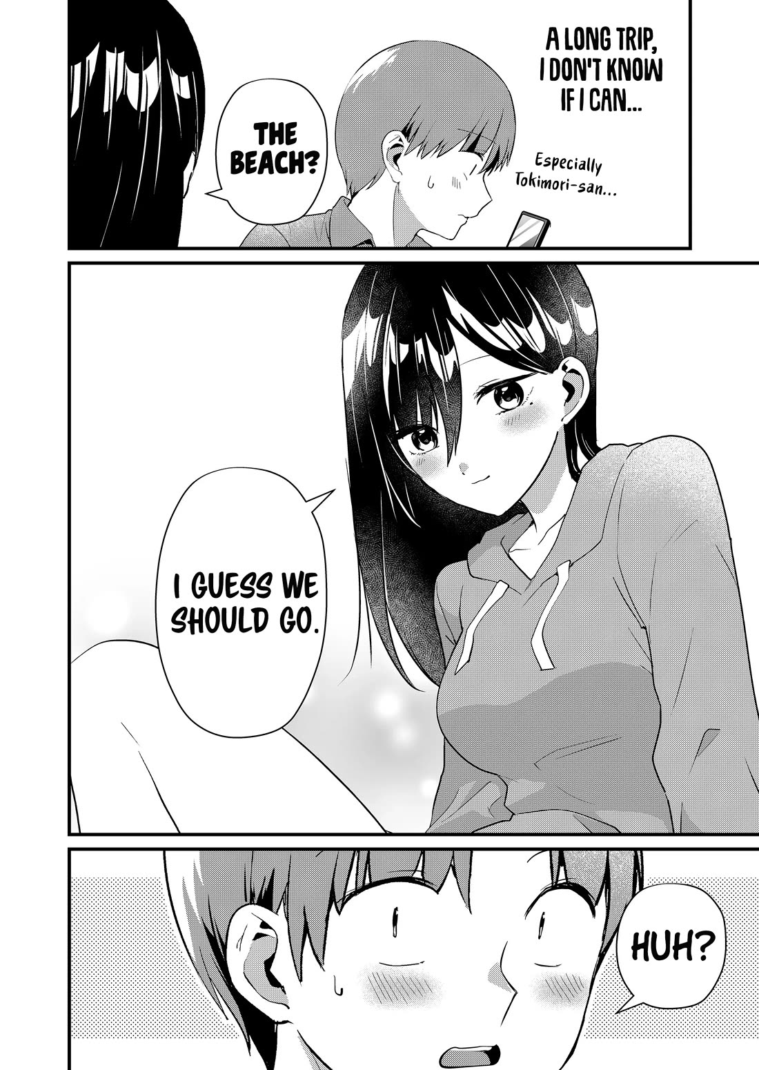 Tokimori-san Is Completely Defenseless!! Chapter 48 page 13 - Chapter 48: Tokimori-san and whistle
